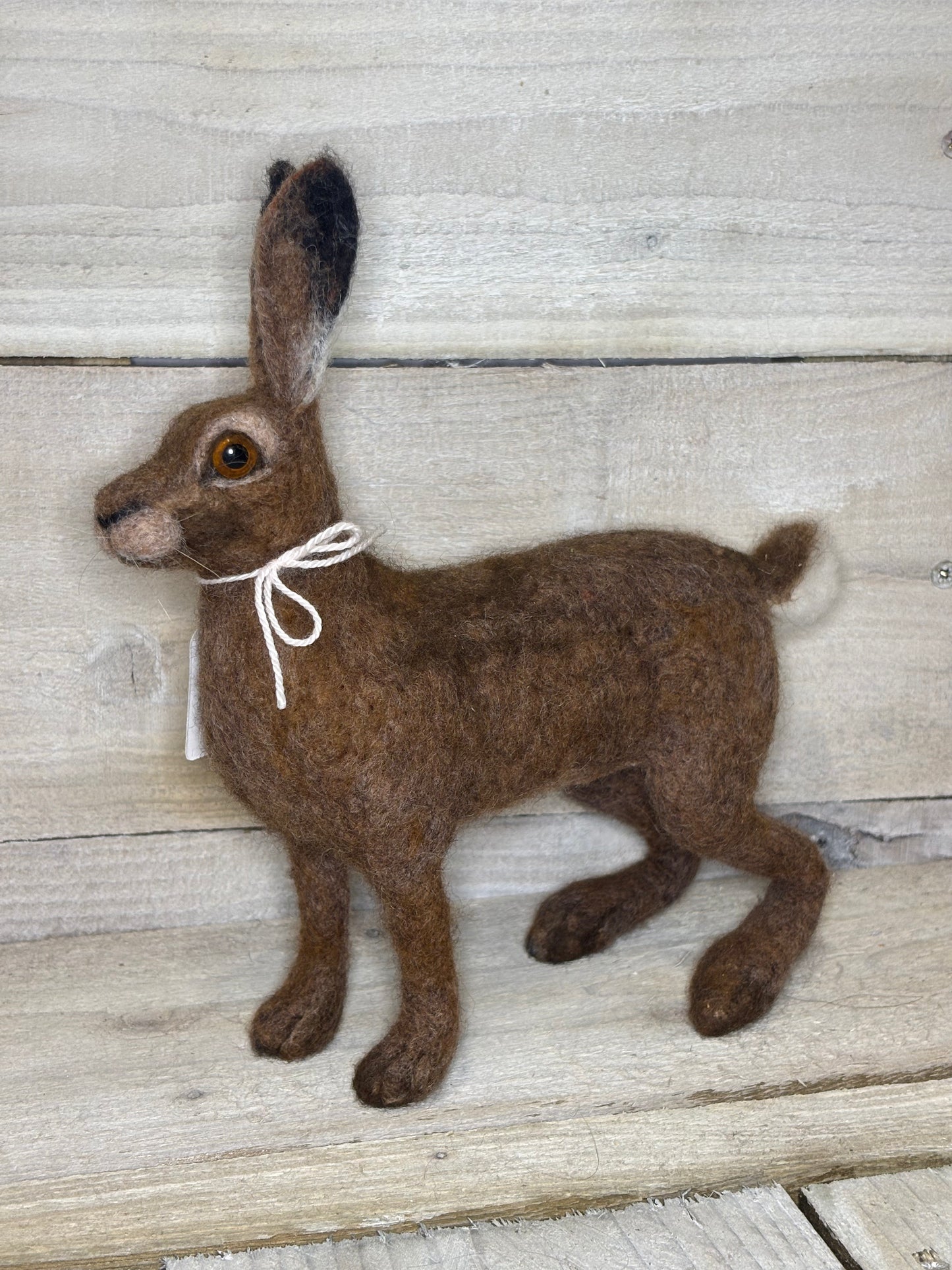 Felt Rabbit Figure