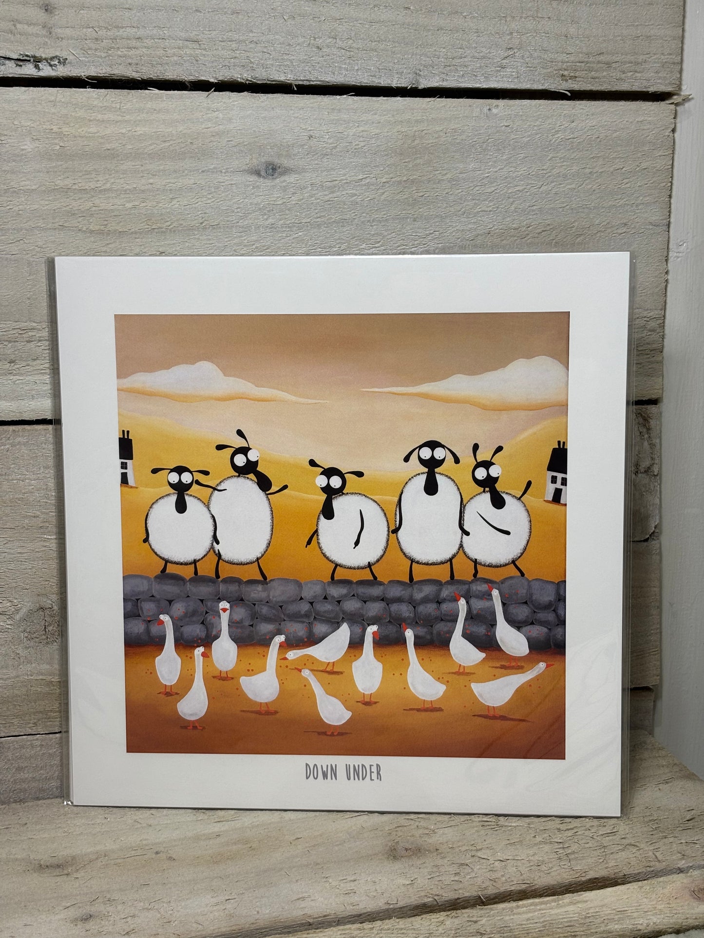 Novelty Sheep Print