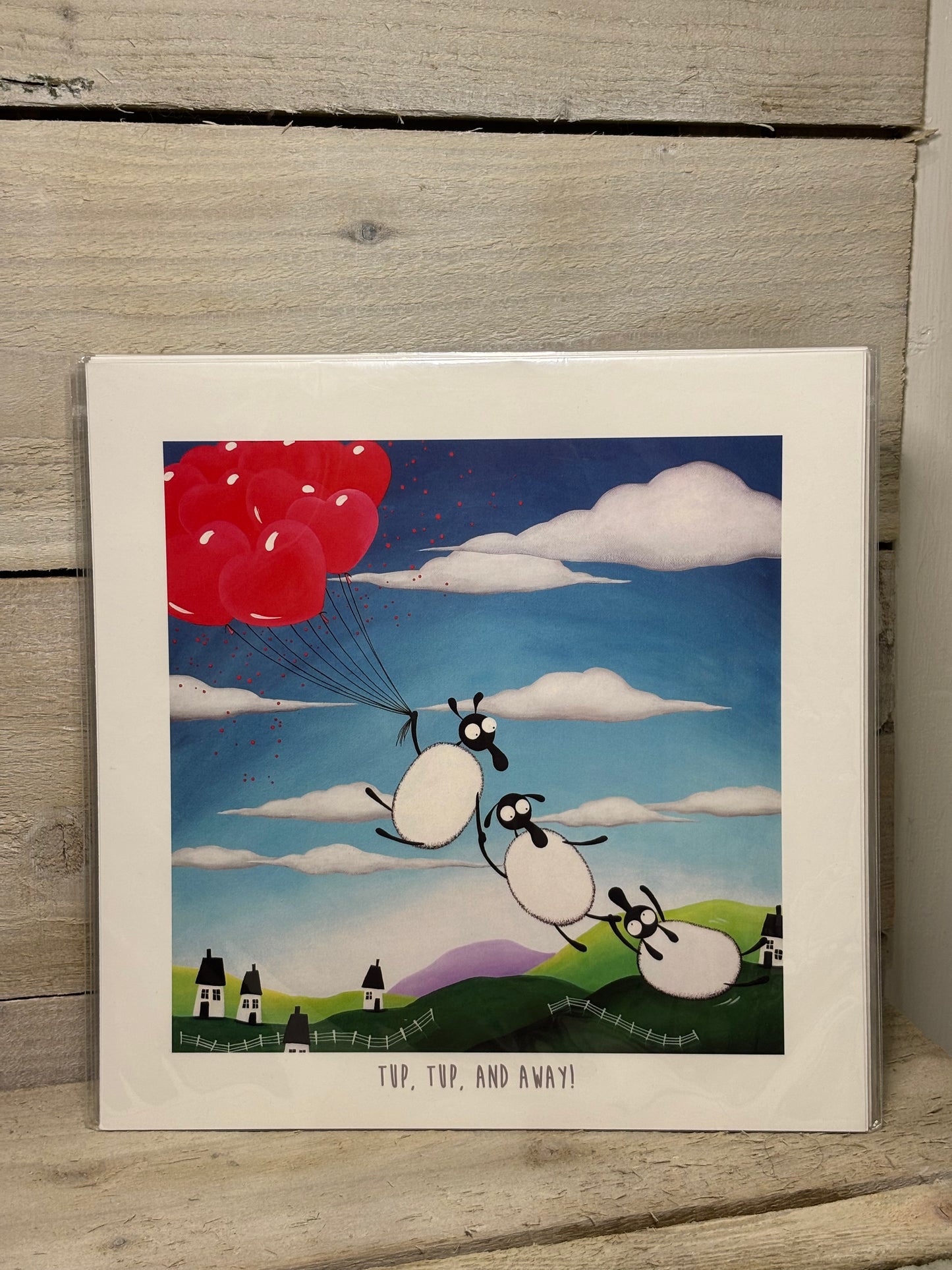 Novelty Sheep Print