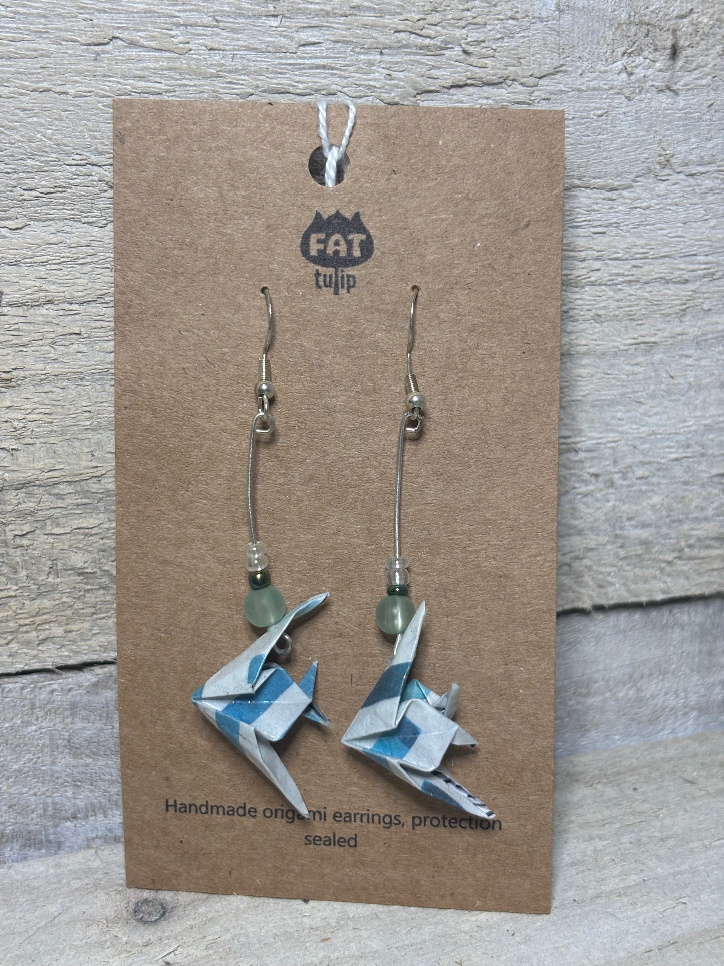 Handmade Origami Earrings