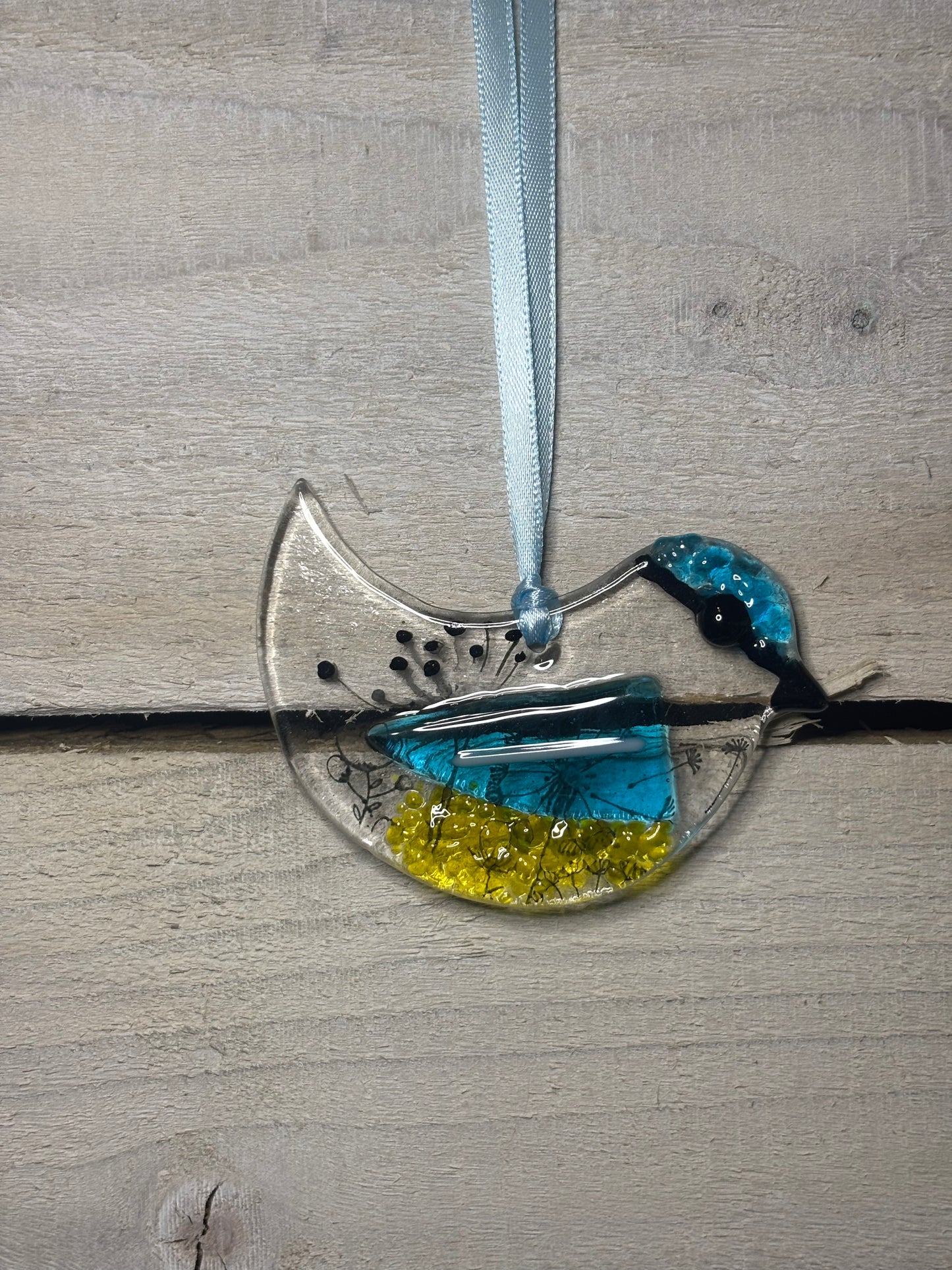 Various Fused glass Suncatchers