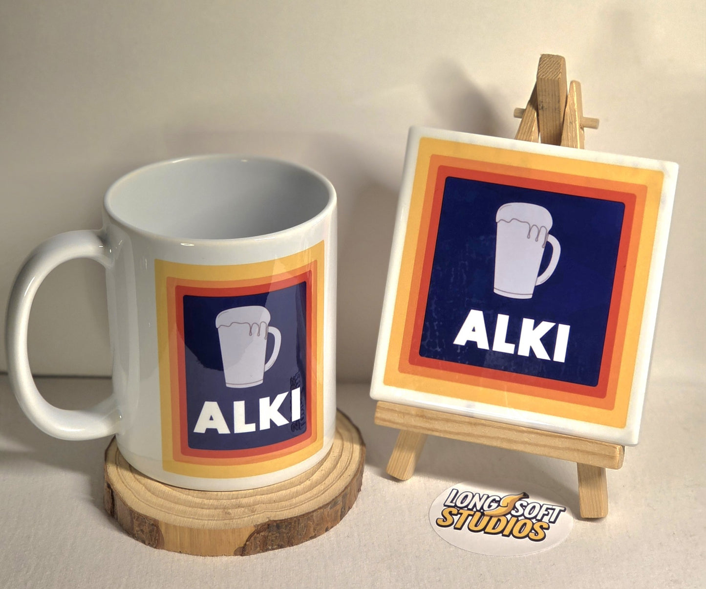 ALKI Mug & Coaster Set
