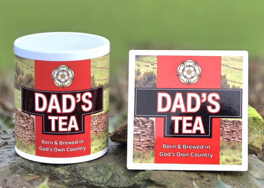 Dad's Tea Mug & Coaster Set