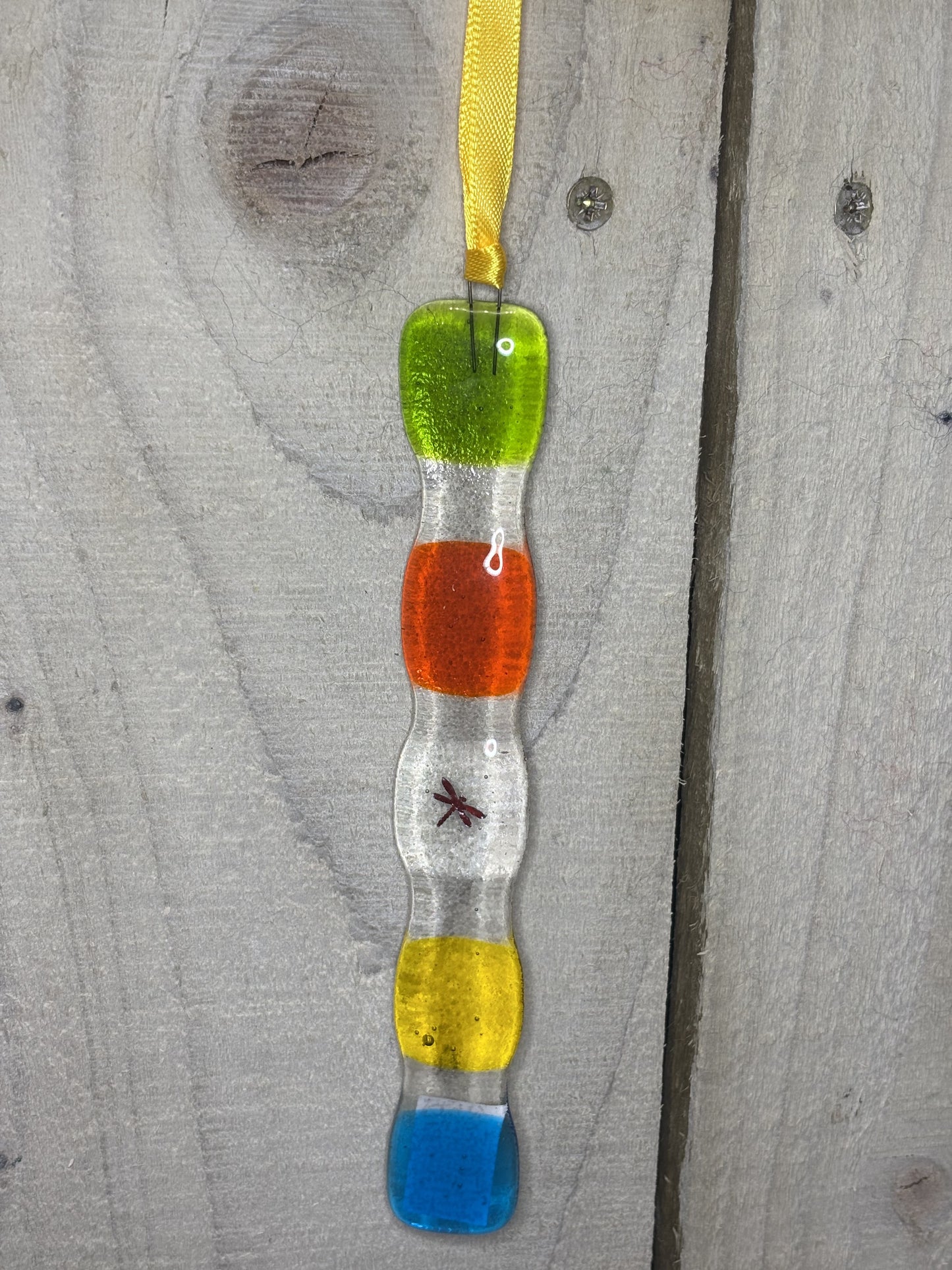 Various Fused glass Suncatchers