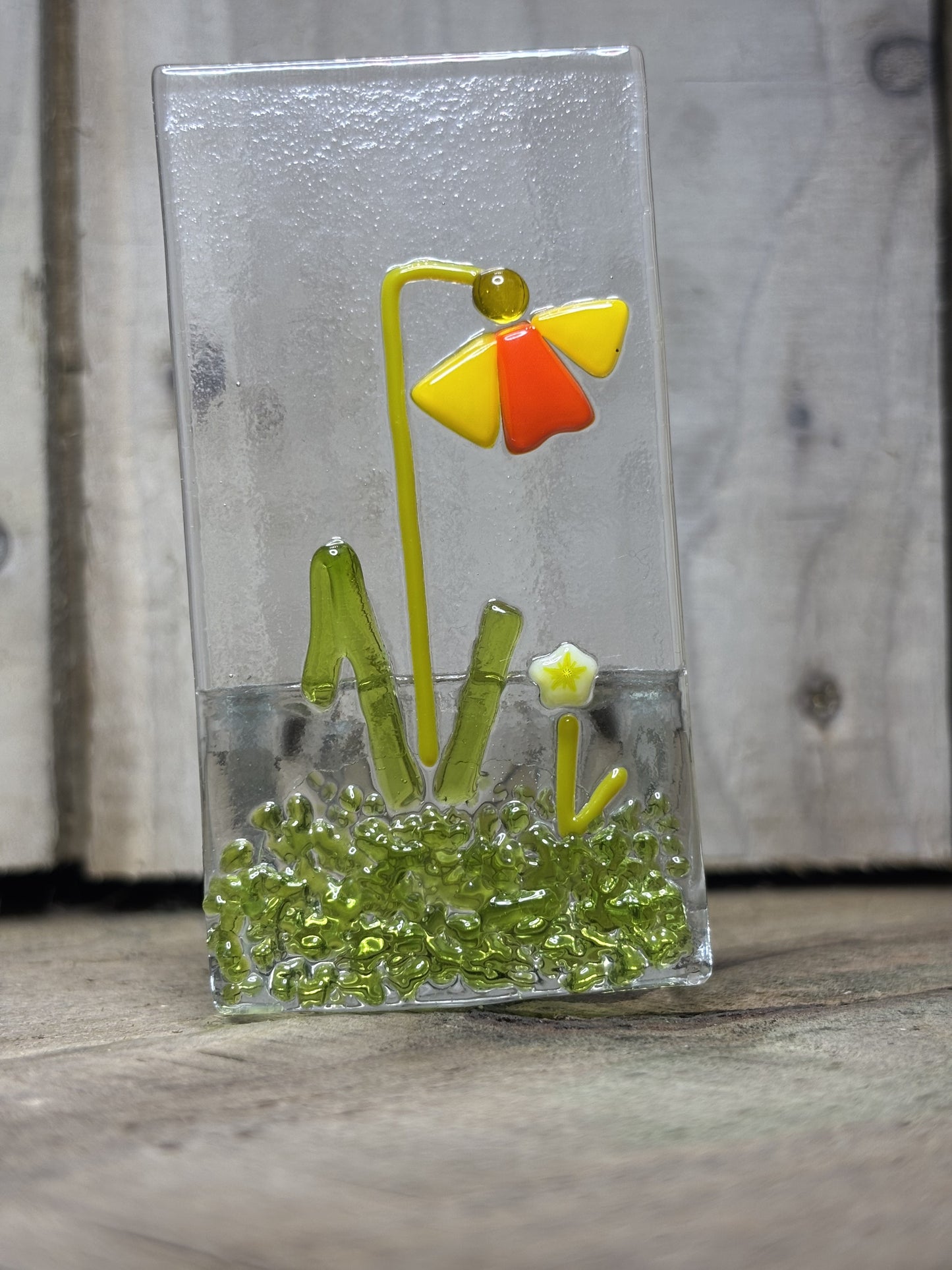 Various Fused Glass Candle Holders