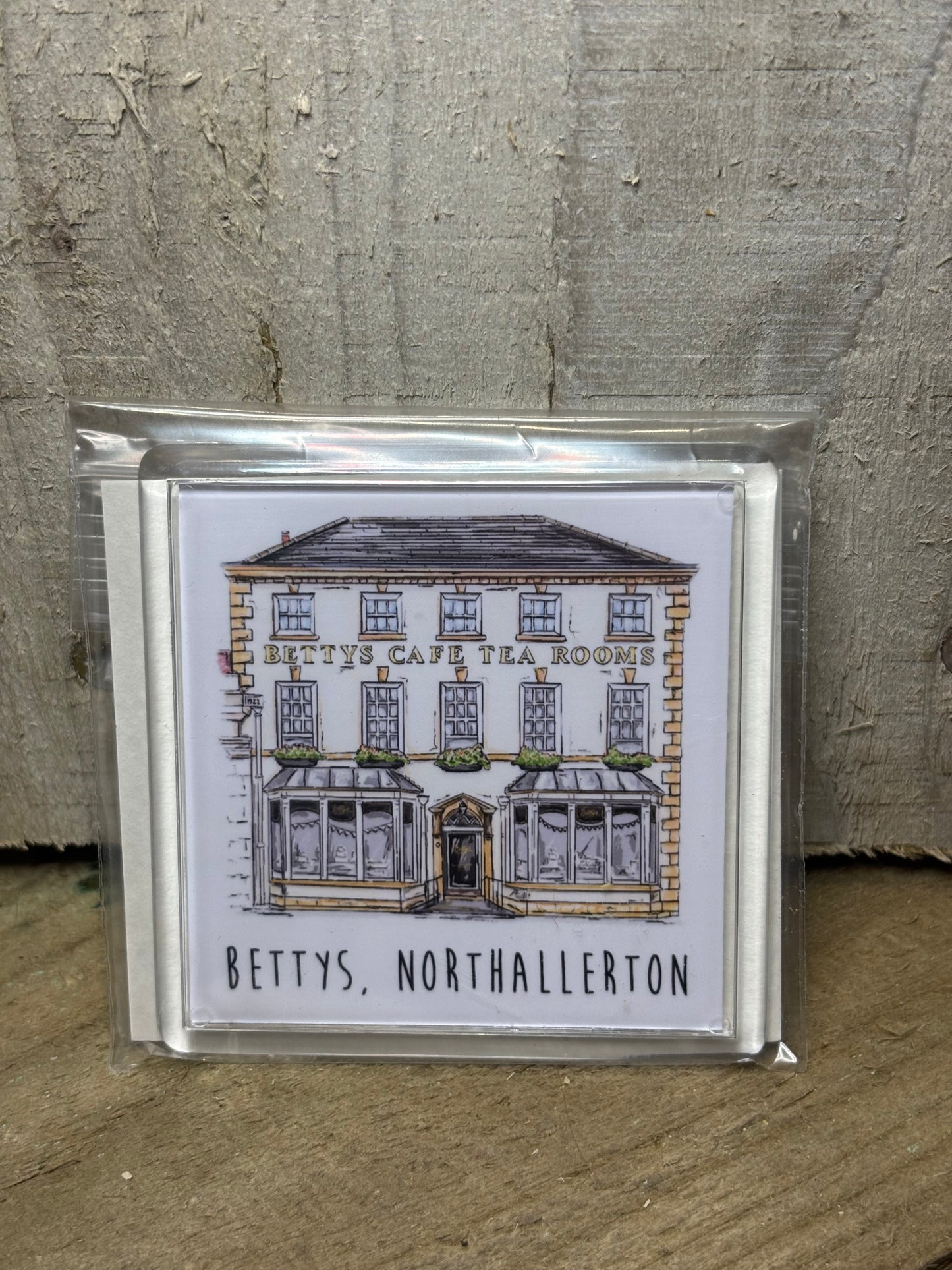 Various Fridge Magnets With Yorkshire Drawings