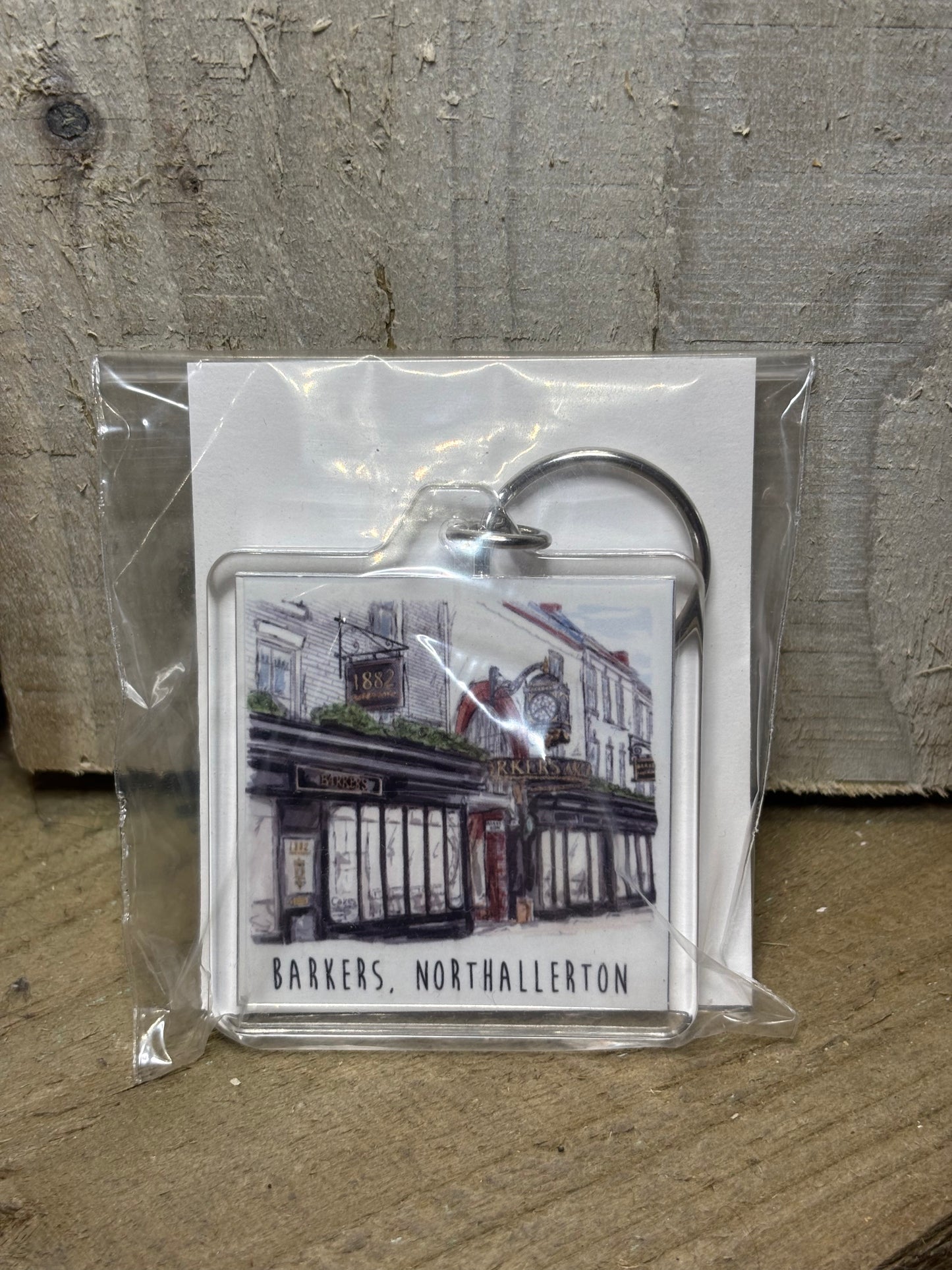 Various Keyrings With Yorkshire Drawings