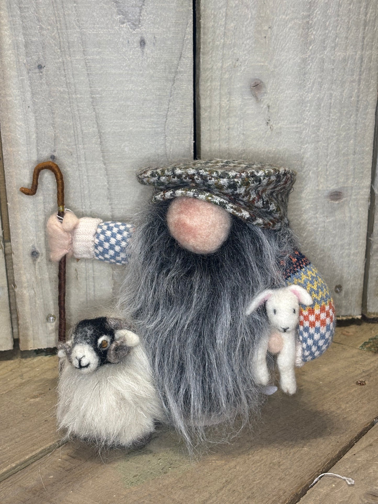 Handmade Felt Shepherd