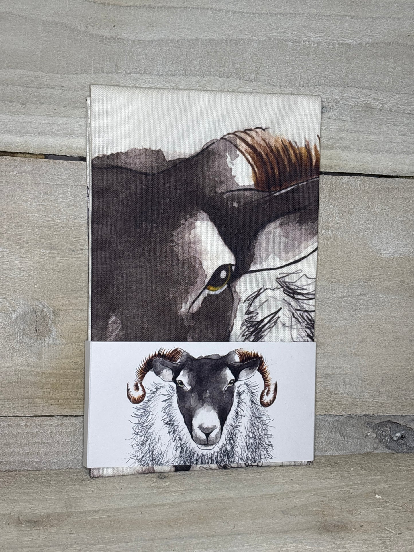 Various Cotton Tea Towels With Original Designs