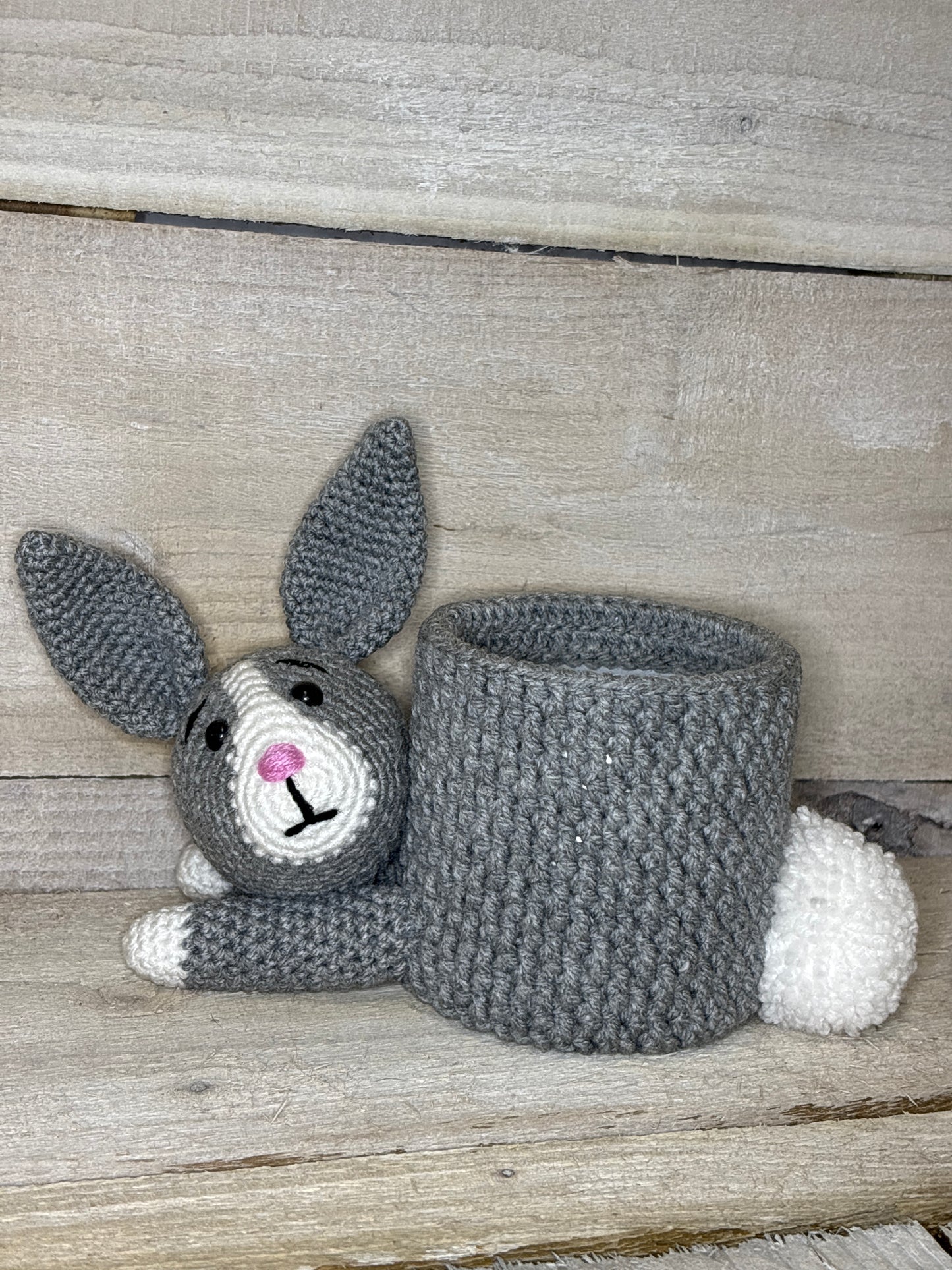 Various Crochet Storage Pot