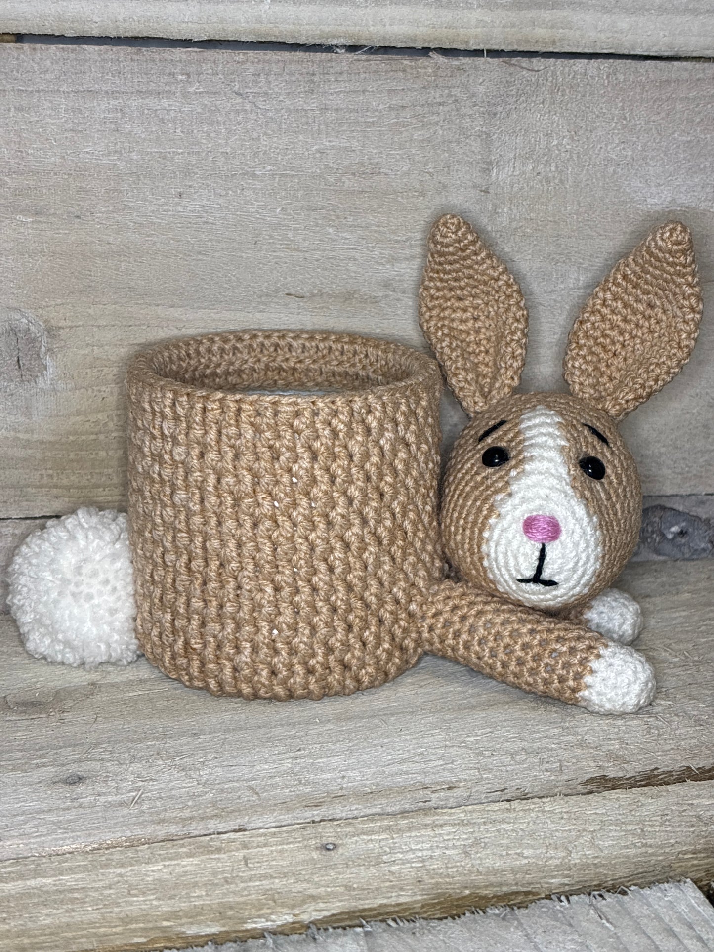 Various Crochet Storage Pot