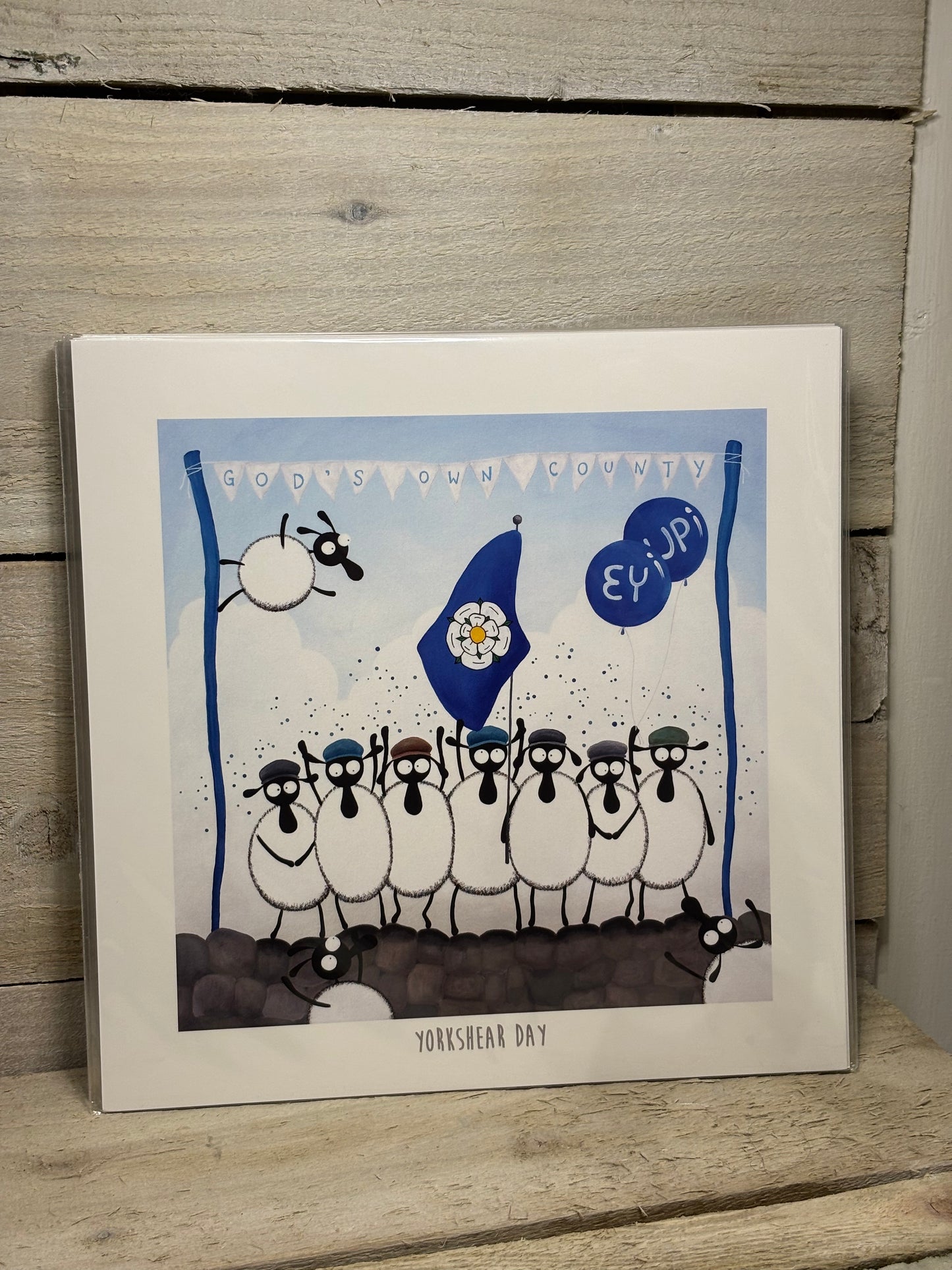 Novelty Sheep Print