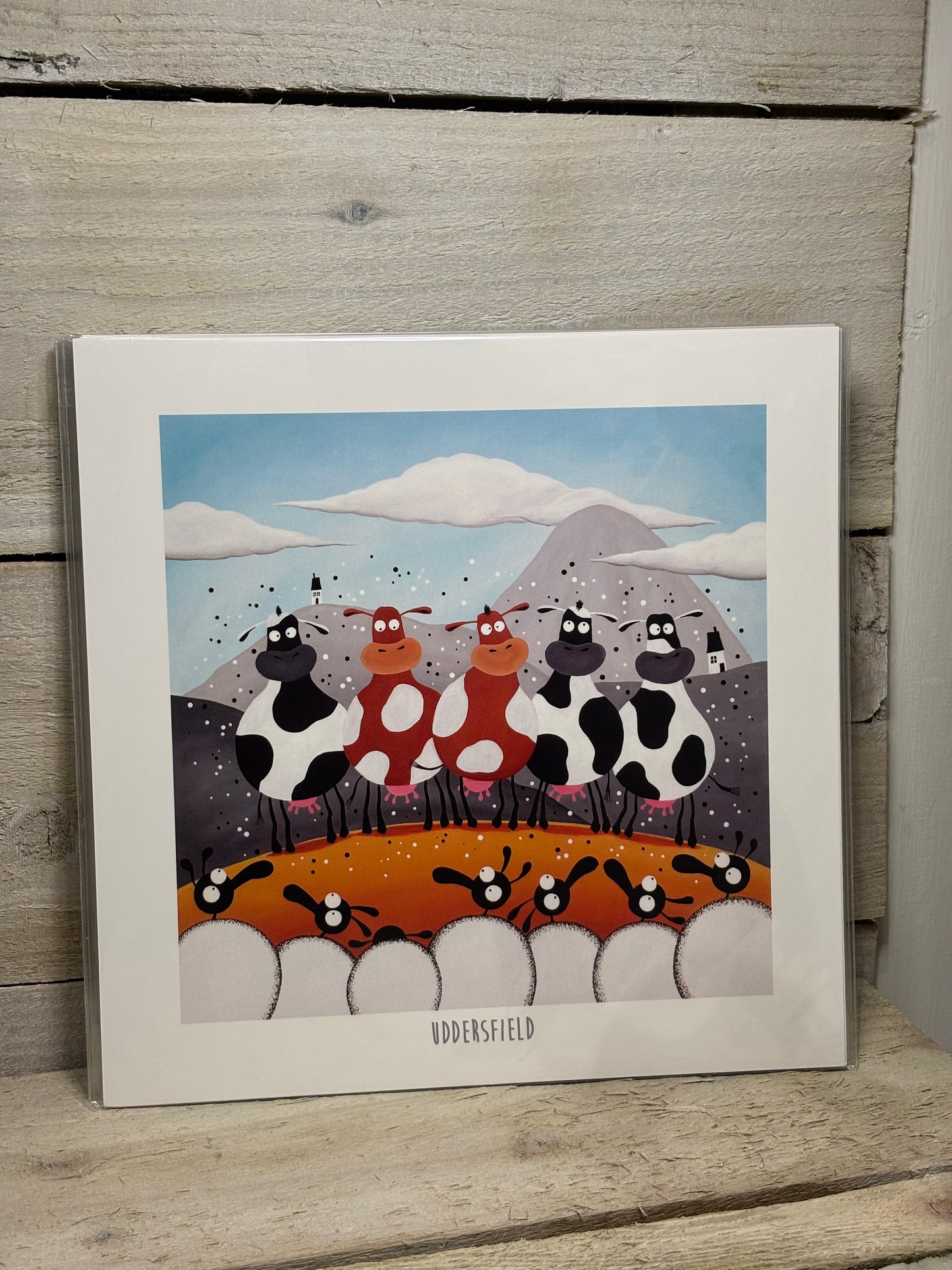 Novelty Sheep Print