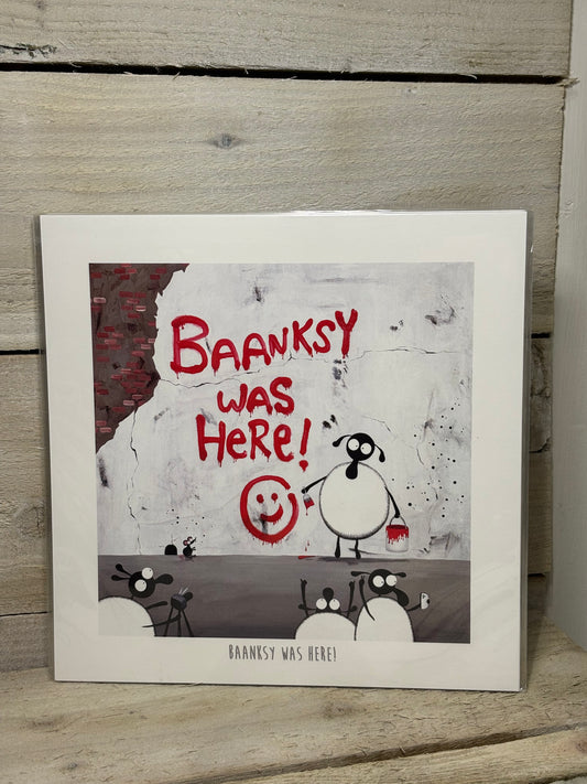 Novelty Sheep Print