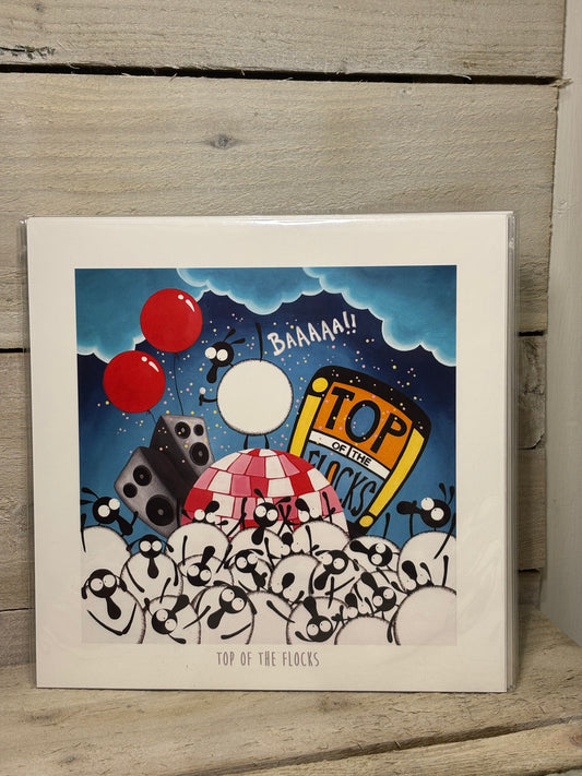 Novelty Sheep Print