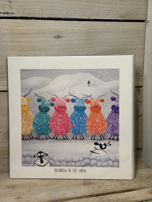 Novelty Cow Print