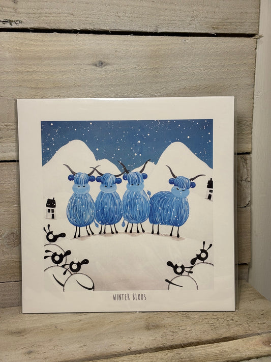 Novelty Sheep Print