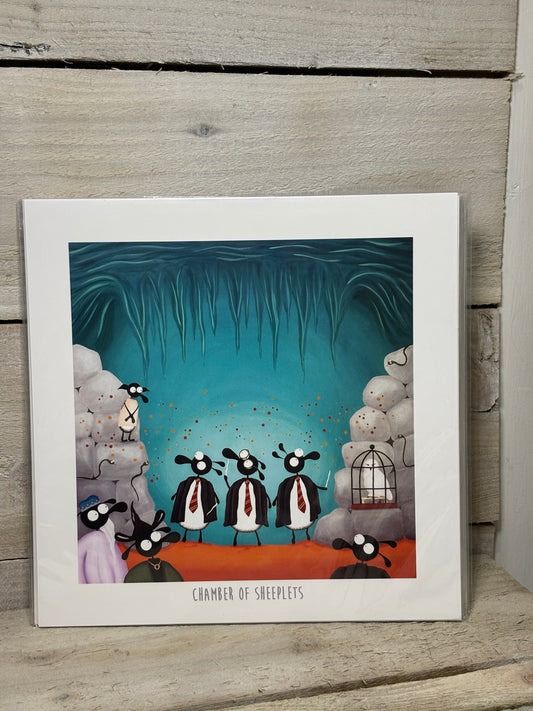 Novelty Sheep Print
