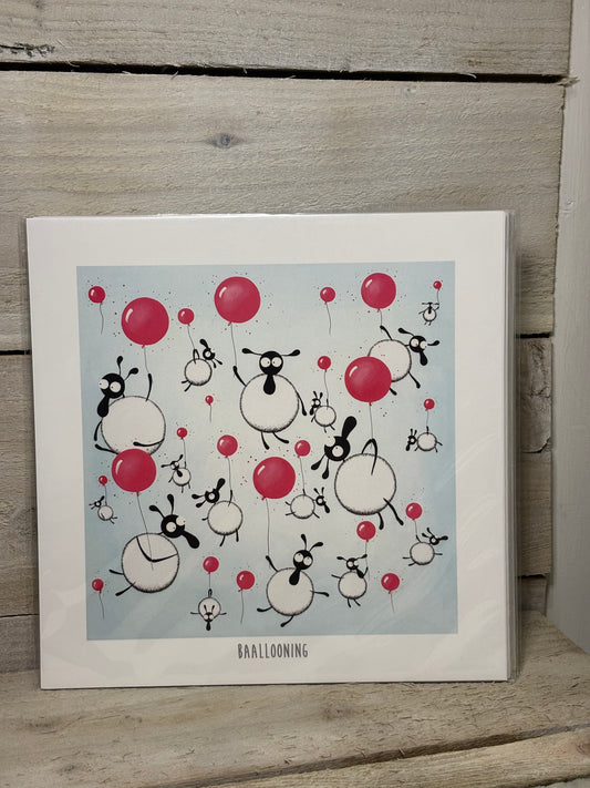 Novelty Sheep Print