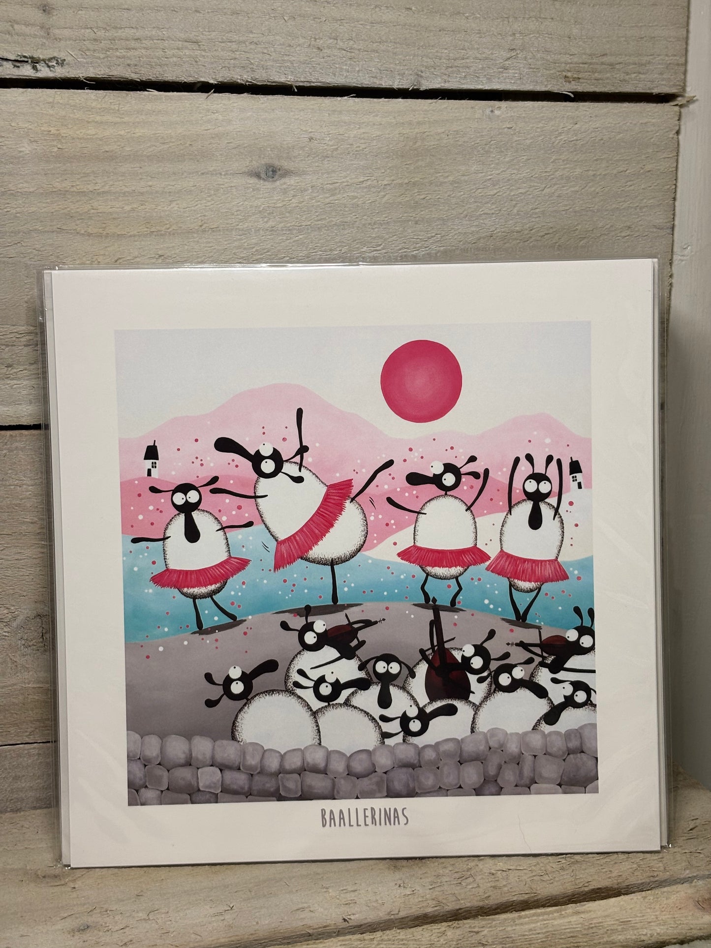 Novelty Sheep Print