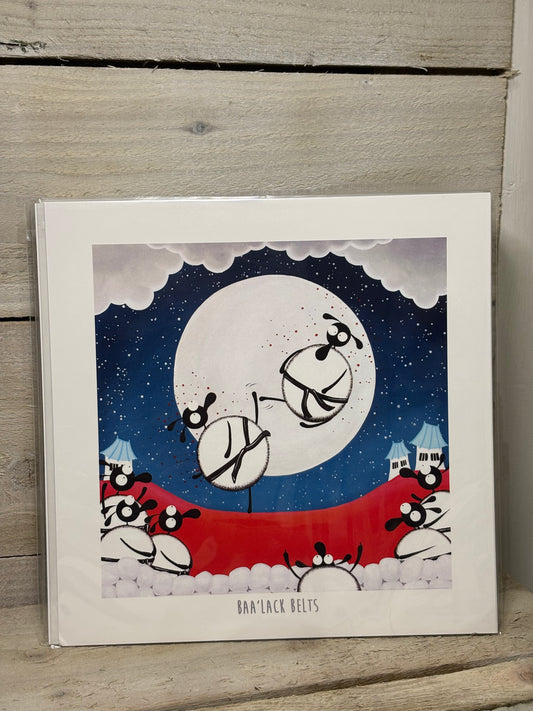 Novelty Sheep Print