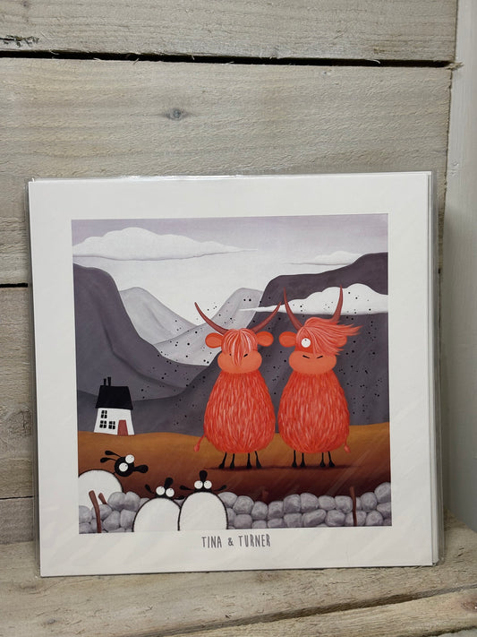 Novelty Sheep Print