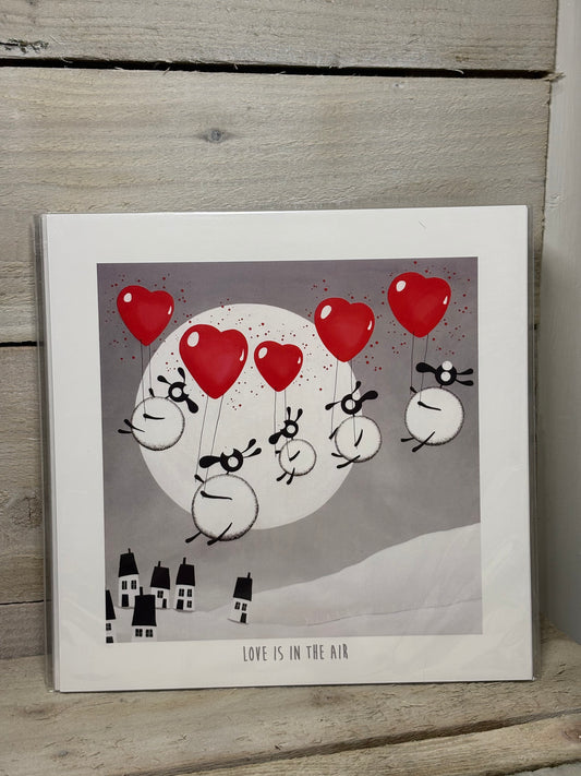 Novelty Sheep Print