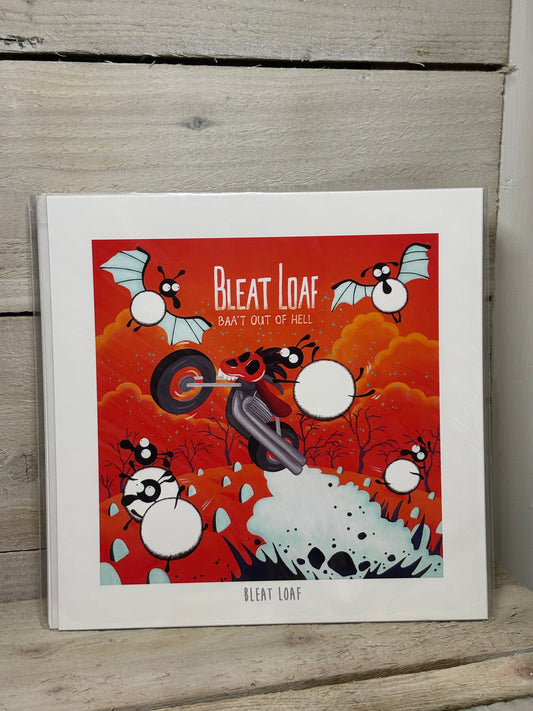 Novelty Sheep Print