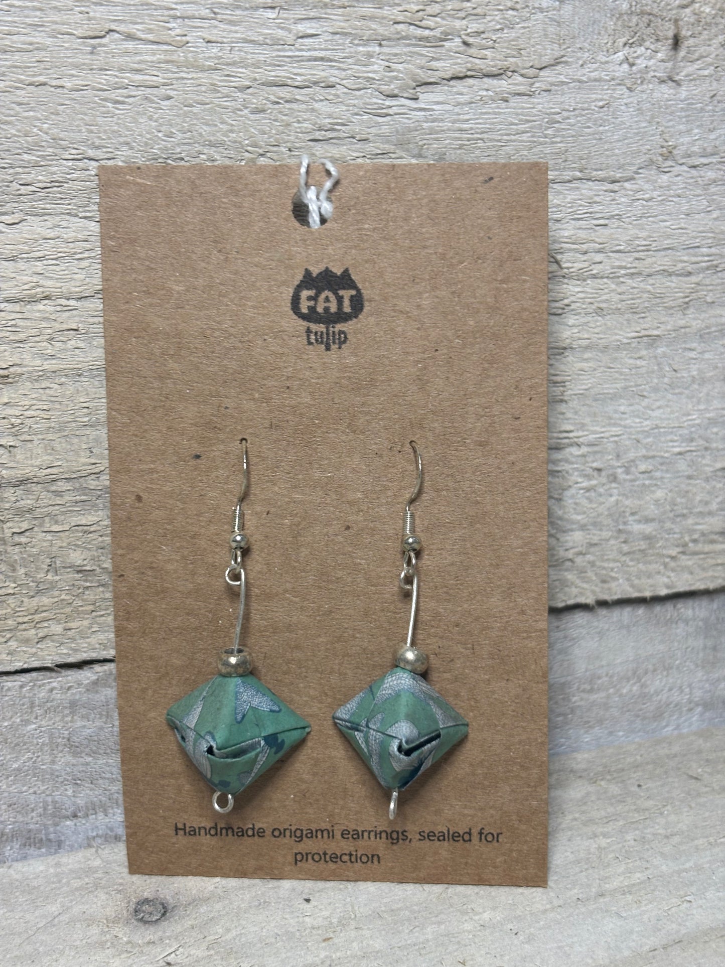 Handmade Origami Earrings