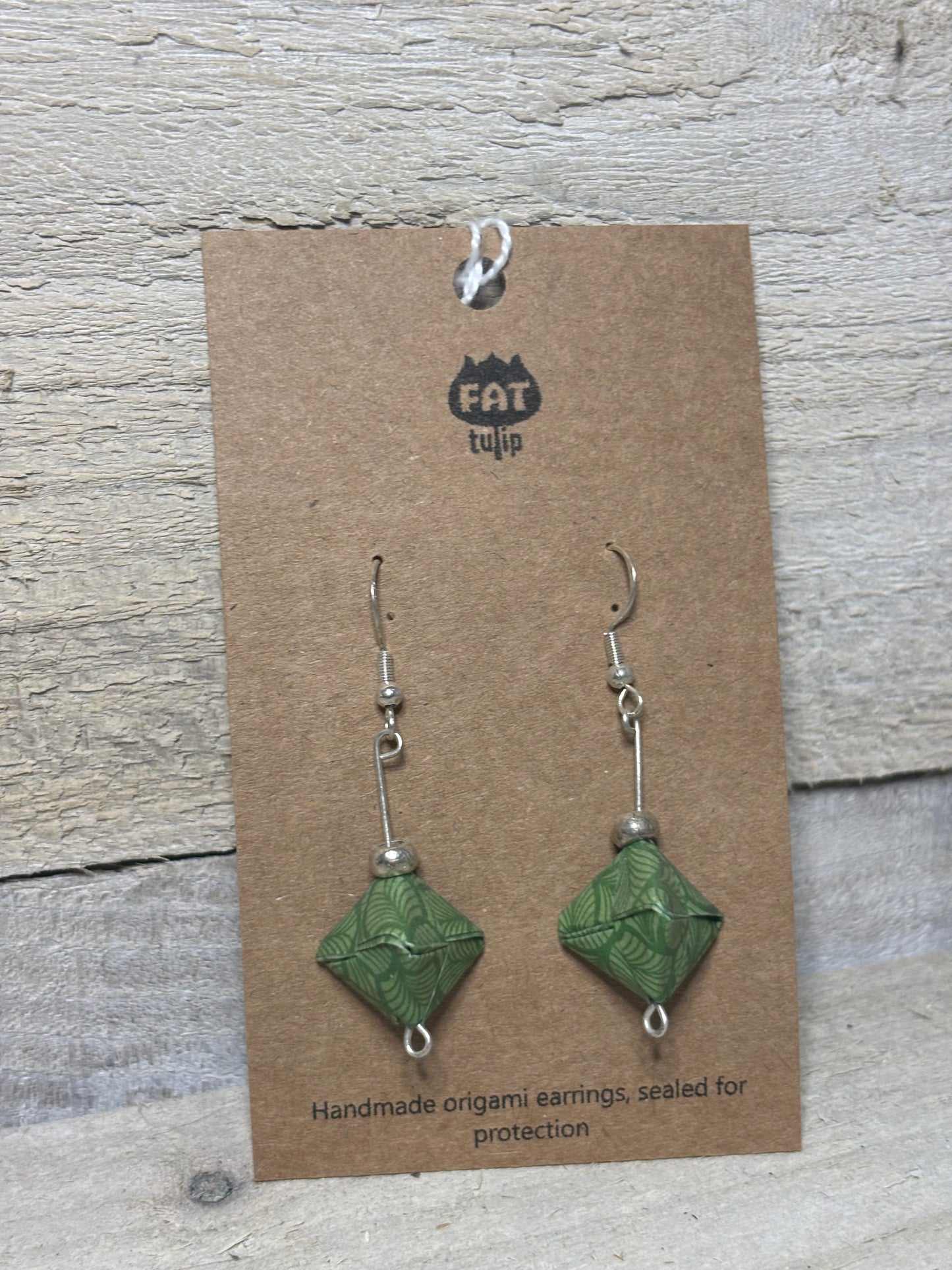 Handmade Origami Earrings