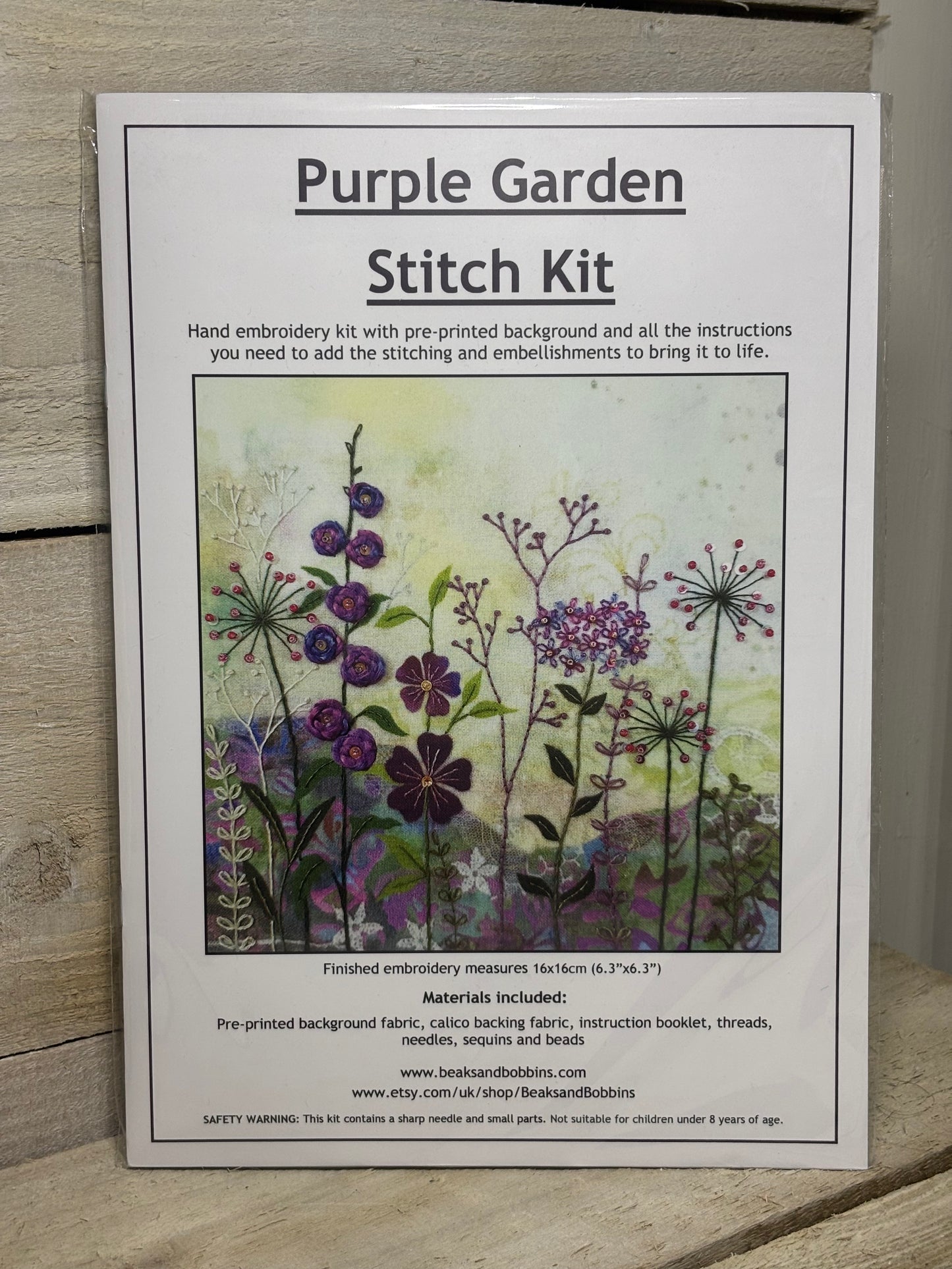 Various Floral Stitch Kits