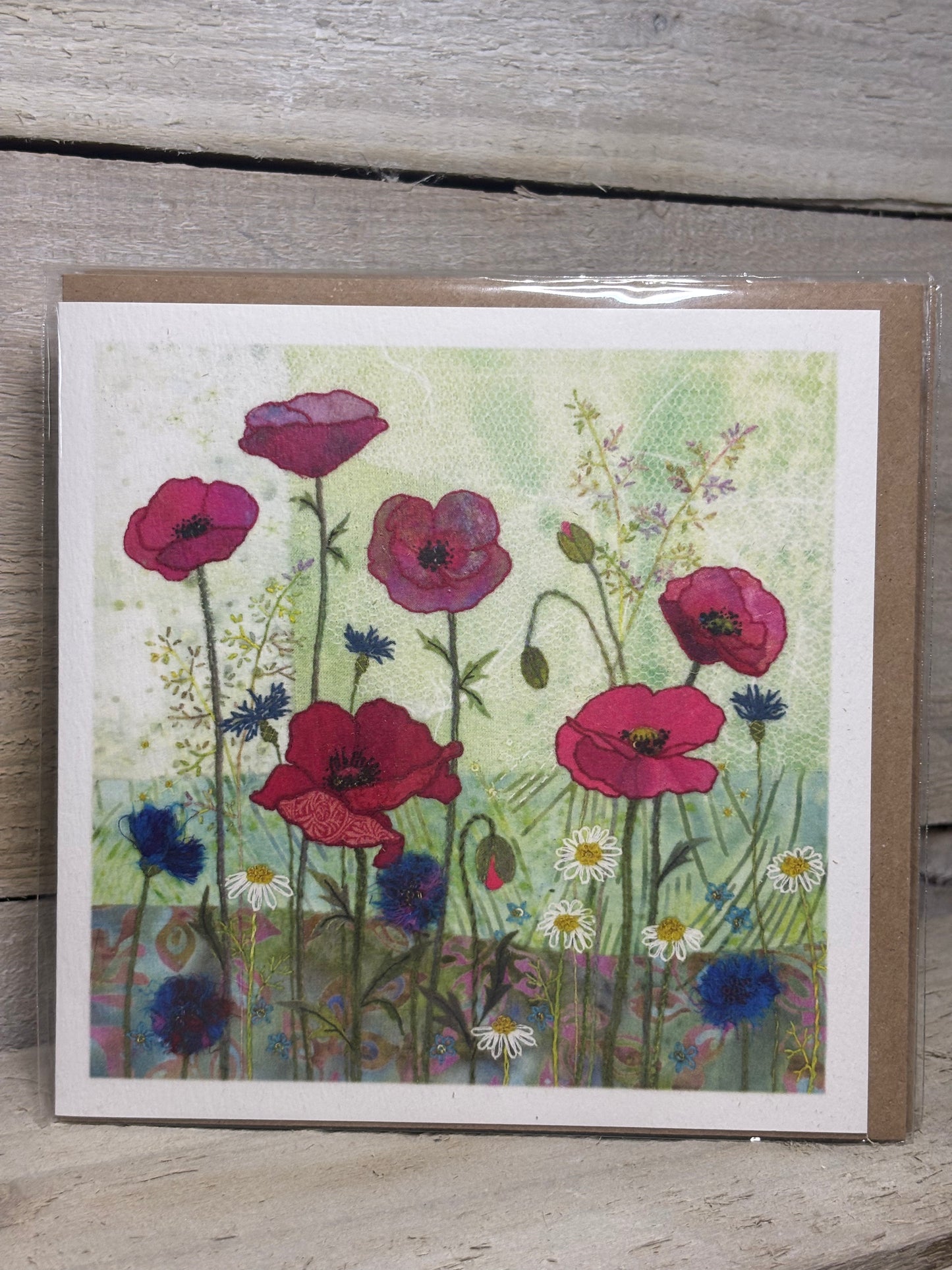 Various Embroidery Style Greeting Cards