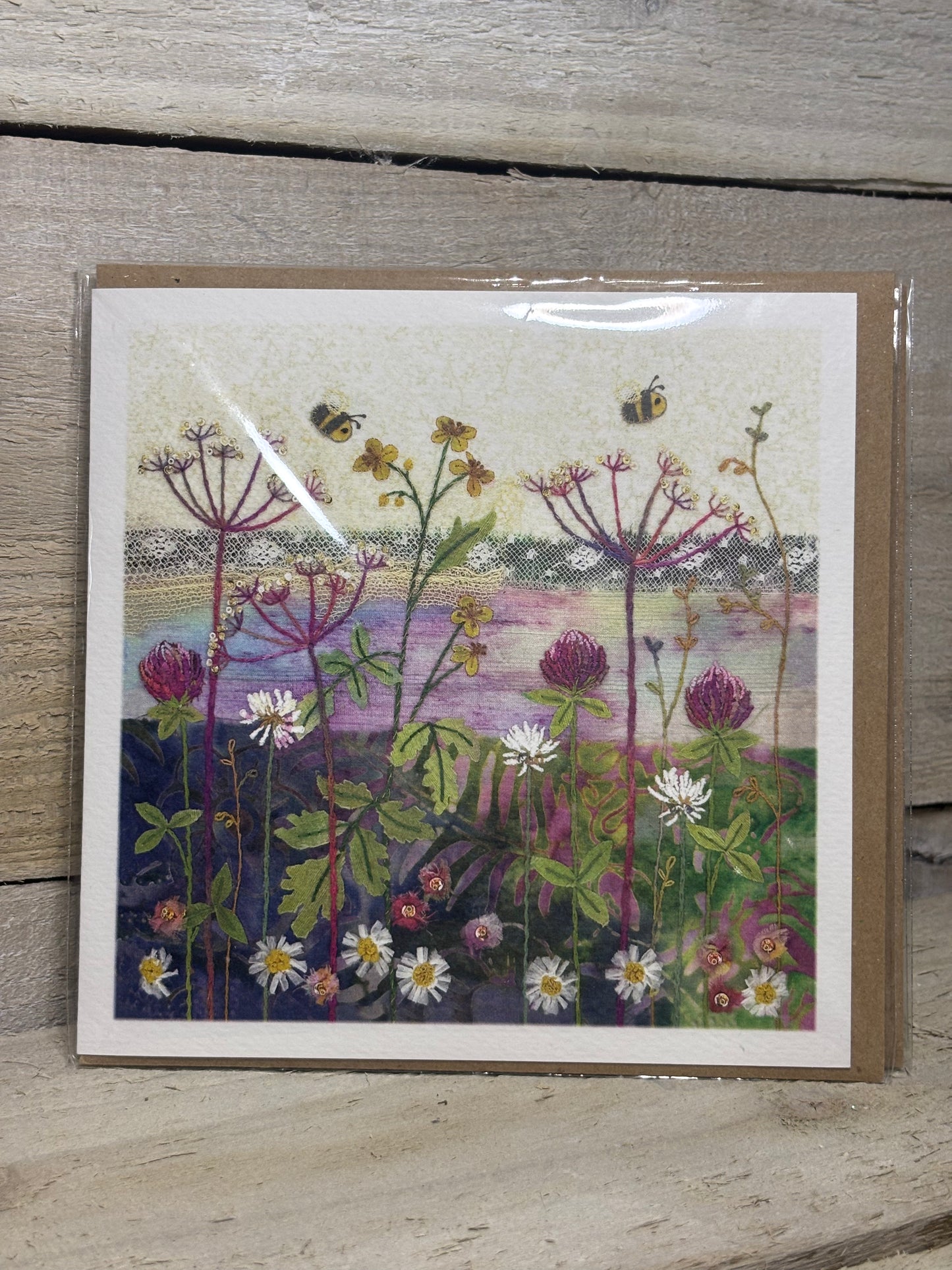 Various Embroidery Style Greeting Cards