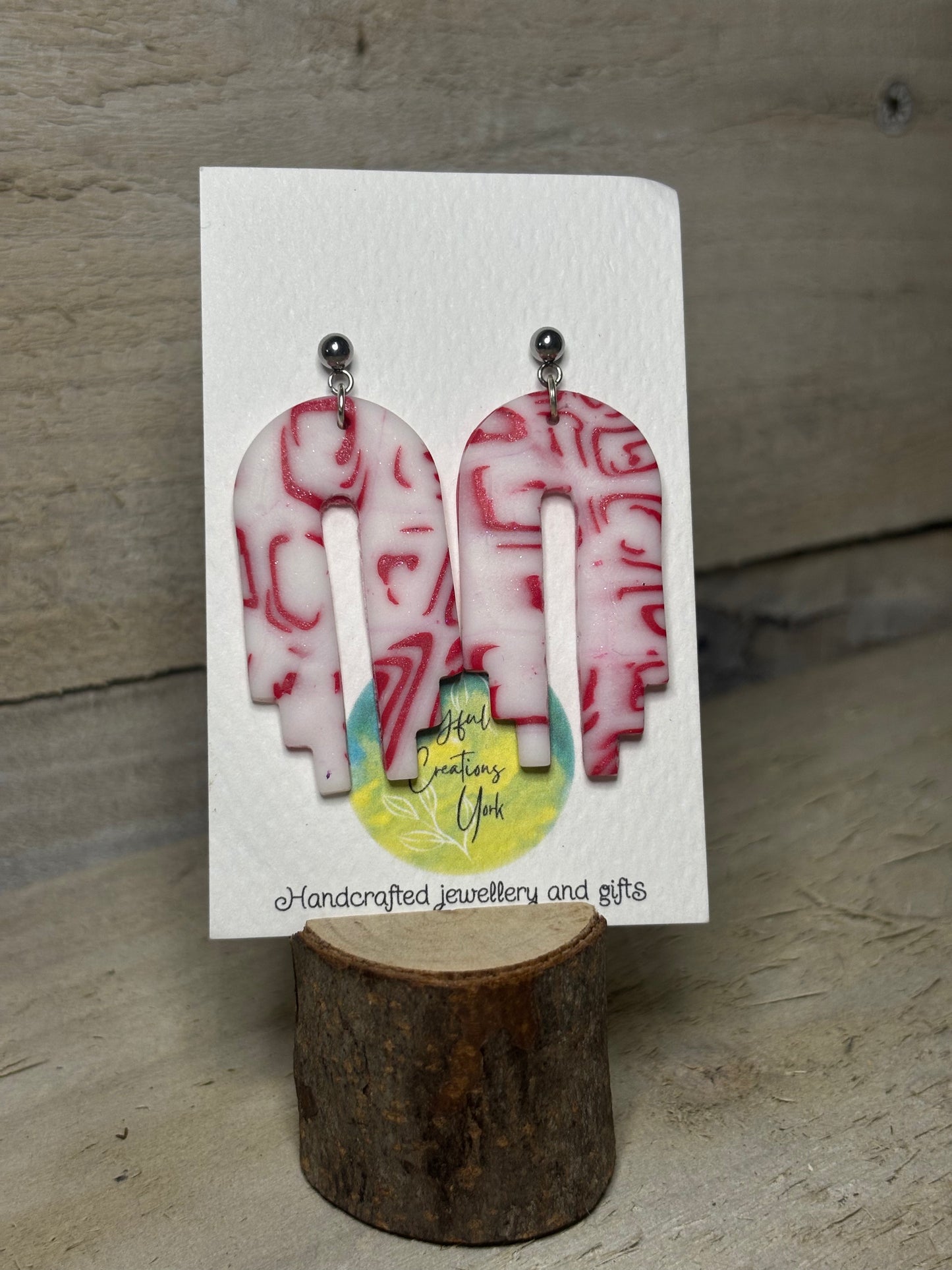 Various Stunning Handmade Clay Earrings