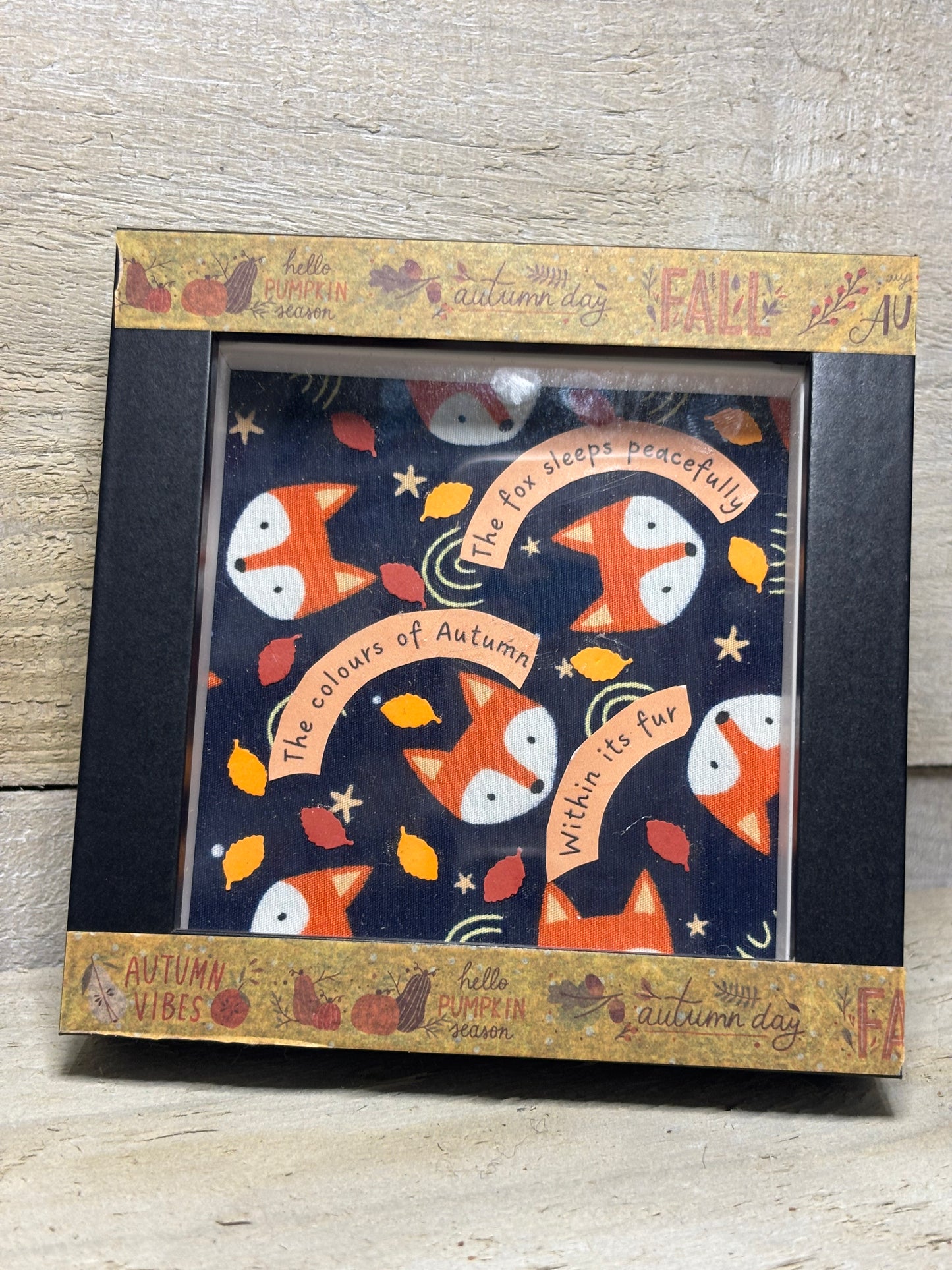 Various Small Framed Handmade Art And Poetry