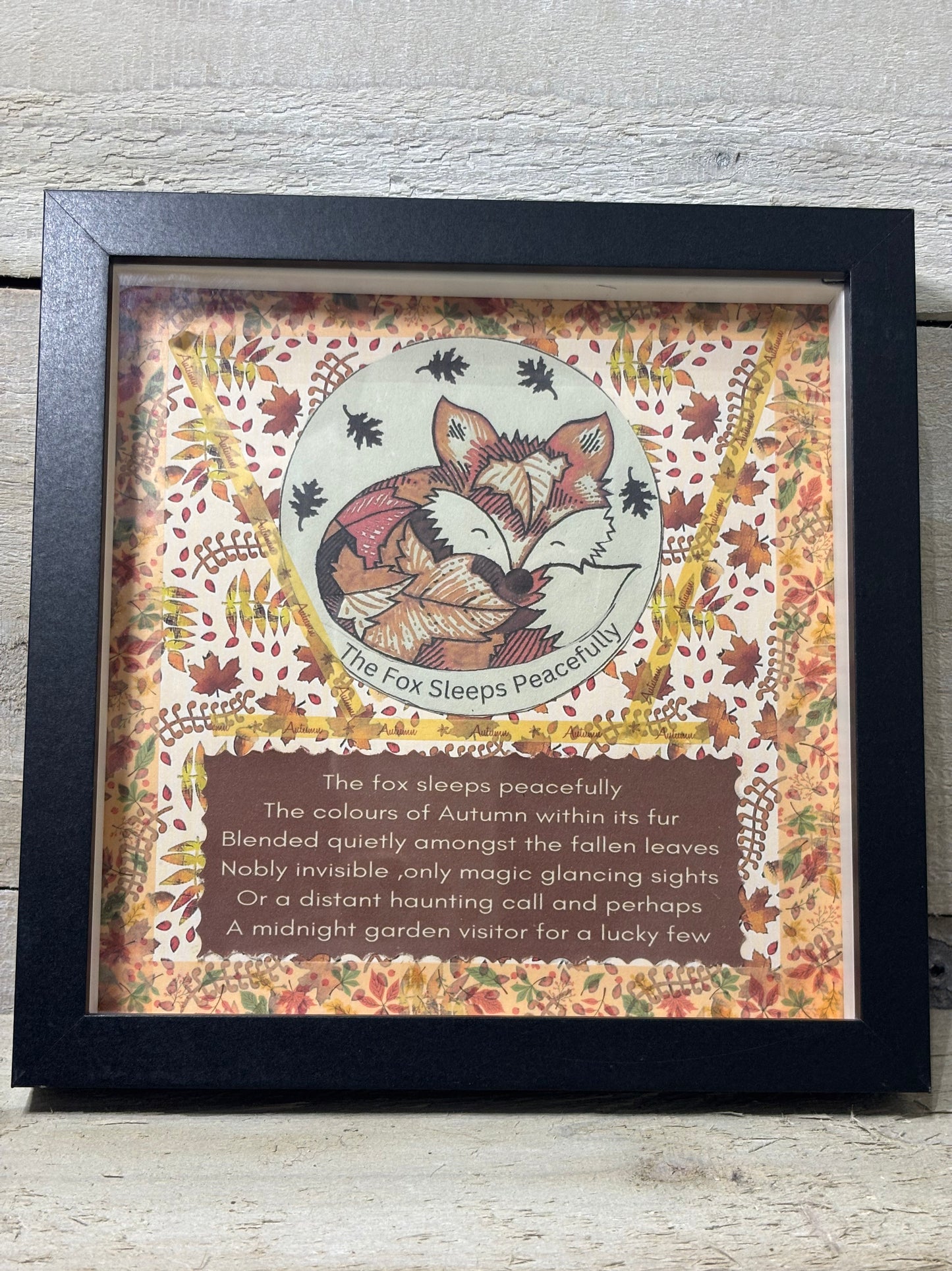 Various Medium Framed Handmade Art And Poetry