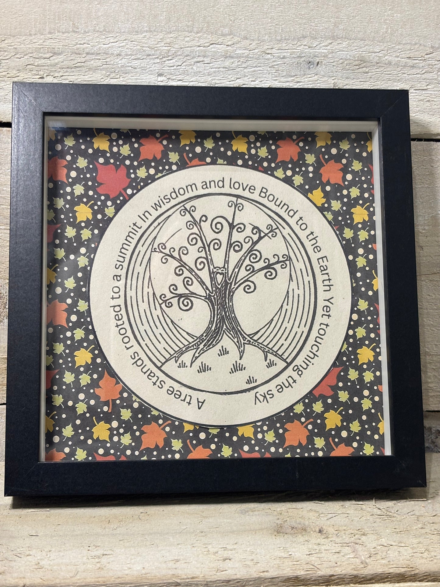 Various Medium Framed Handmade Art And Poetry