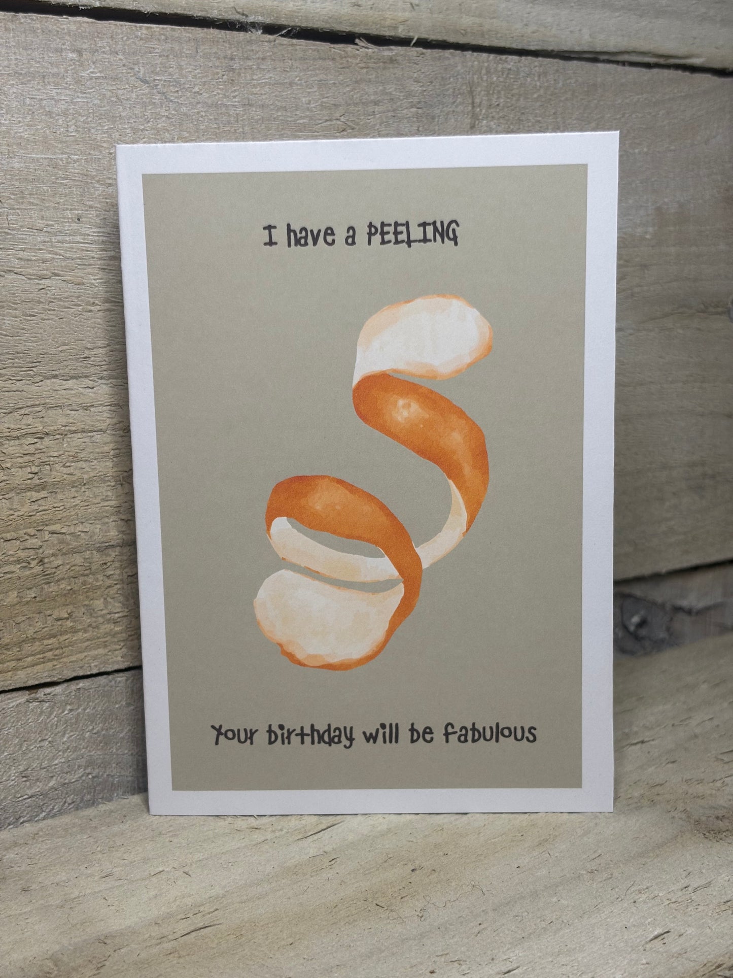 Novelty Greeting Card