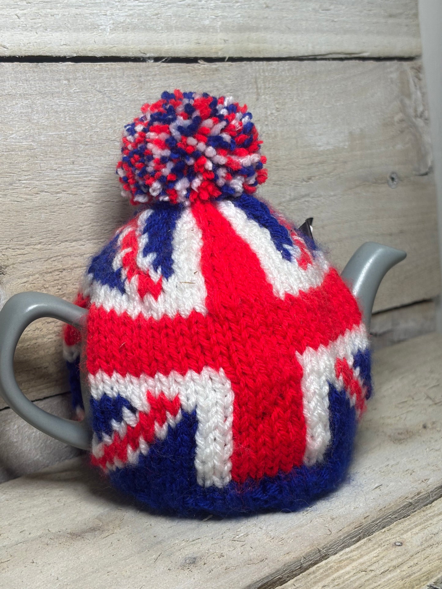 Various Knitted Tea Cosies