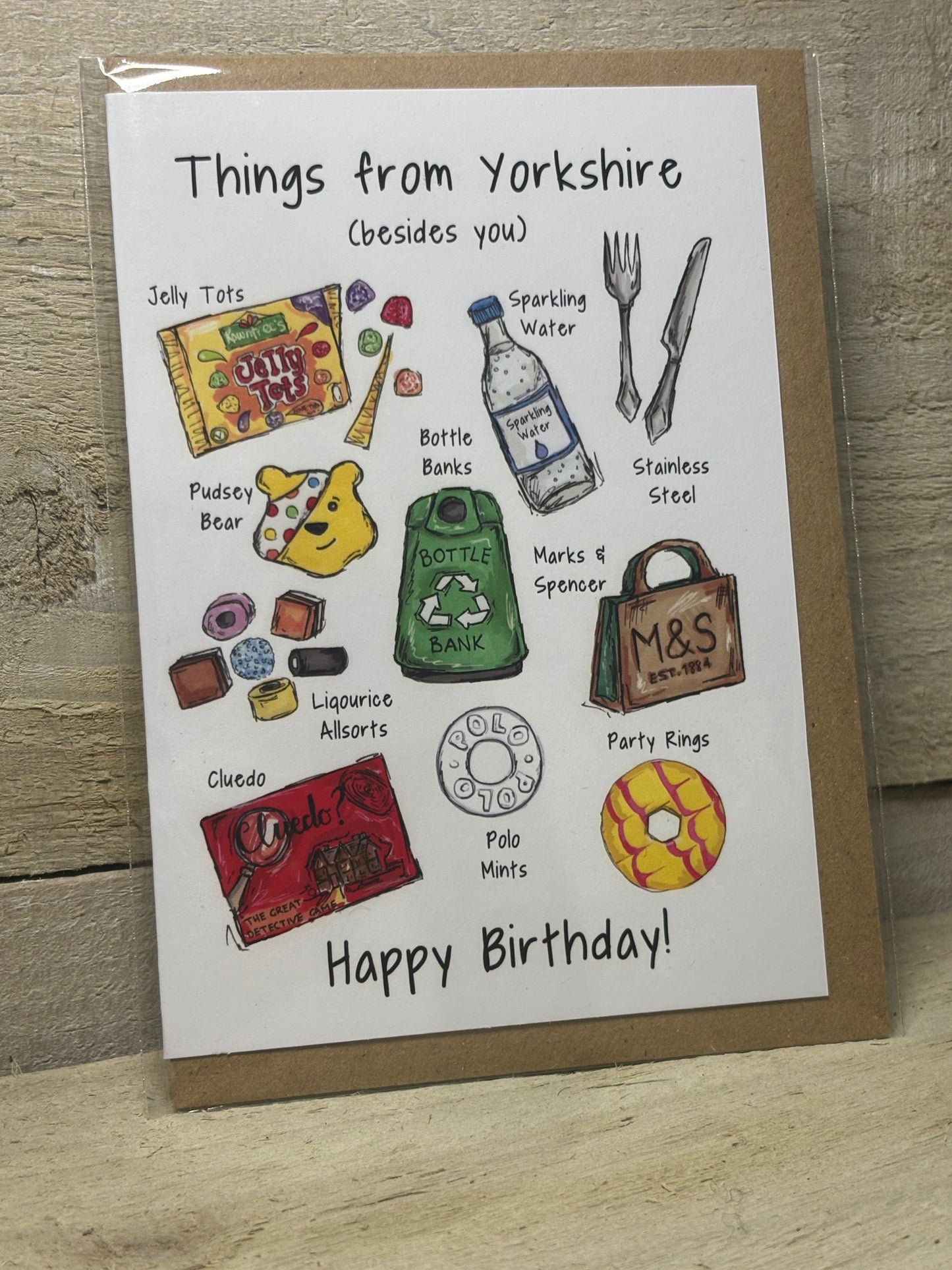 Various Hand Drawn Greeting Cards