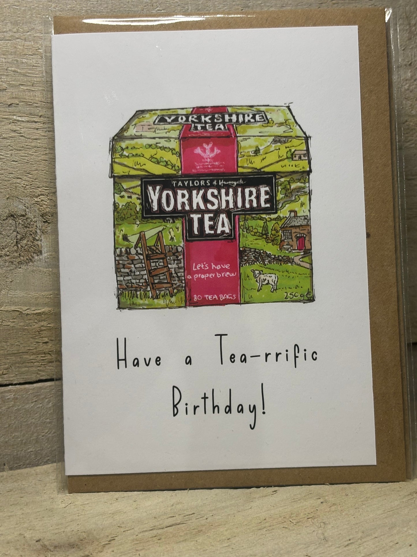 Various Hand Drawn Greeting Cards