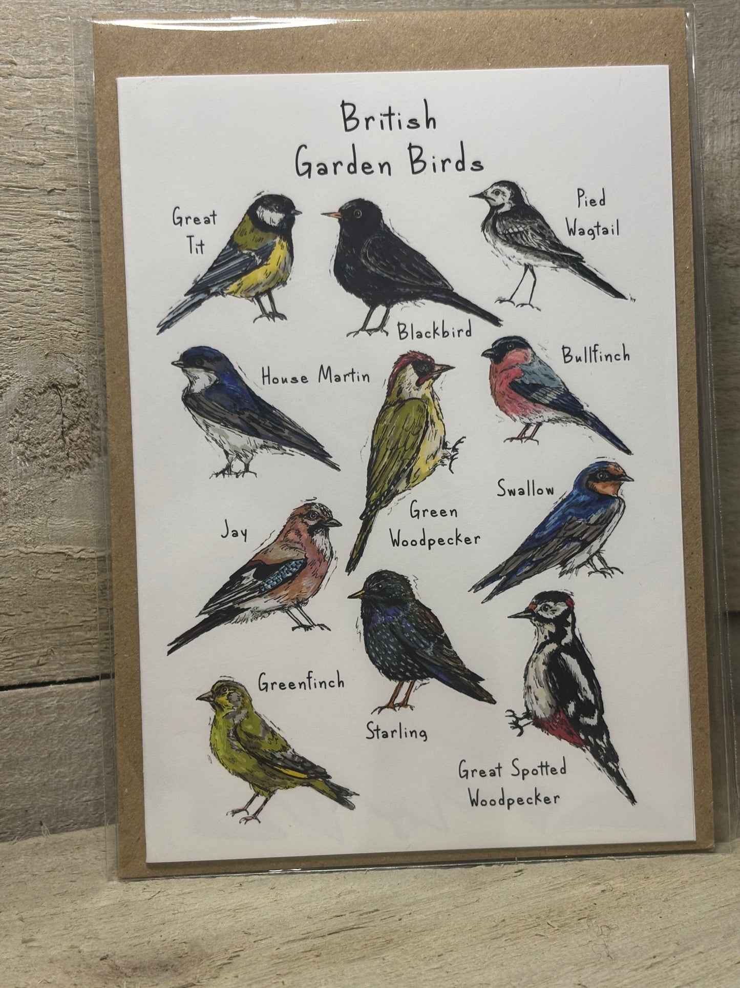 Various Hand Drawn Greeting Cards