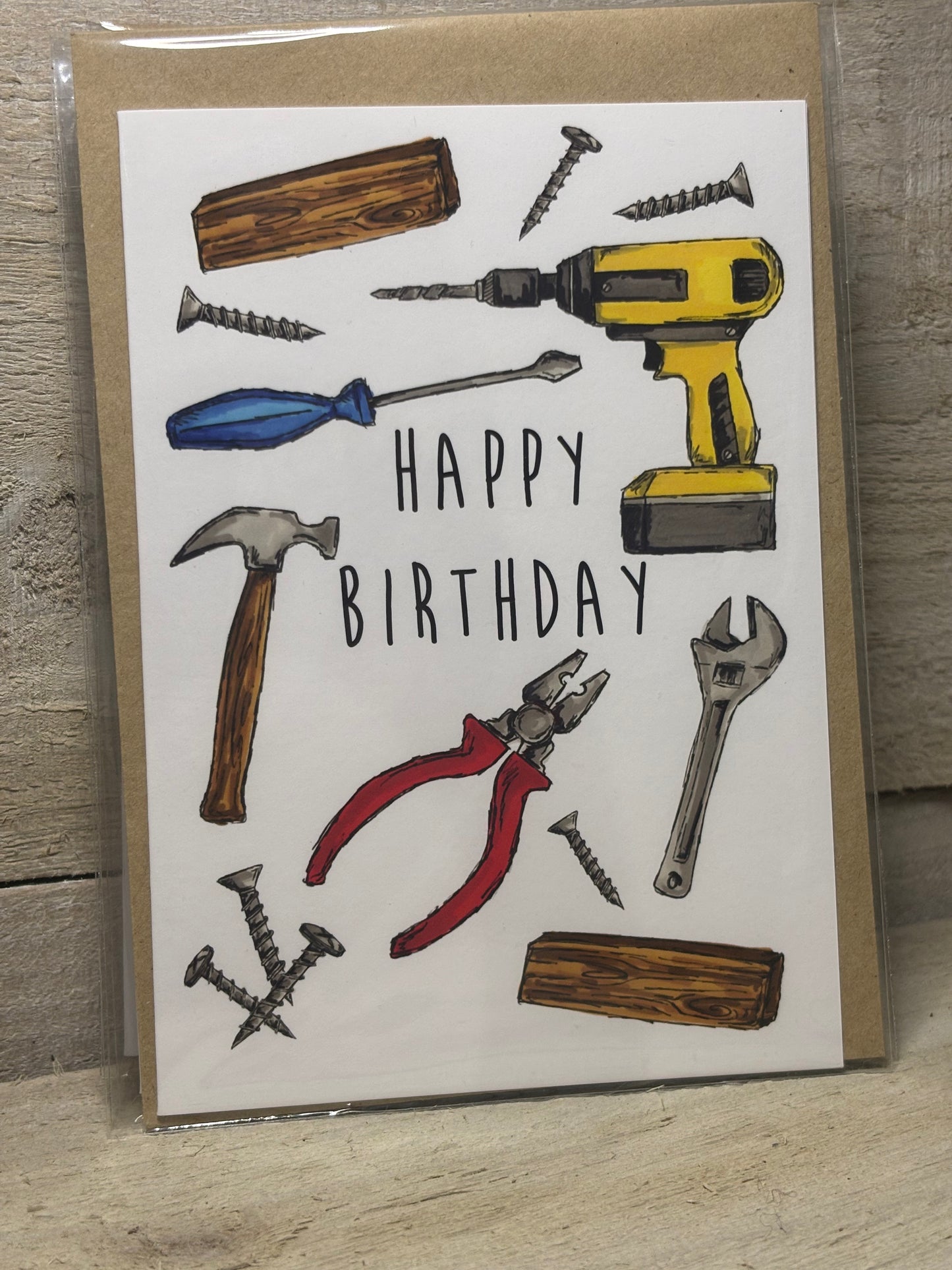 Various Hand Drawn Greeting Cards