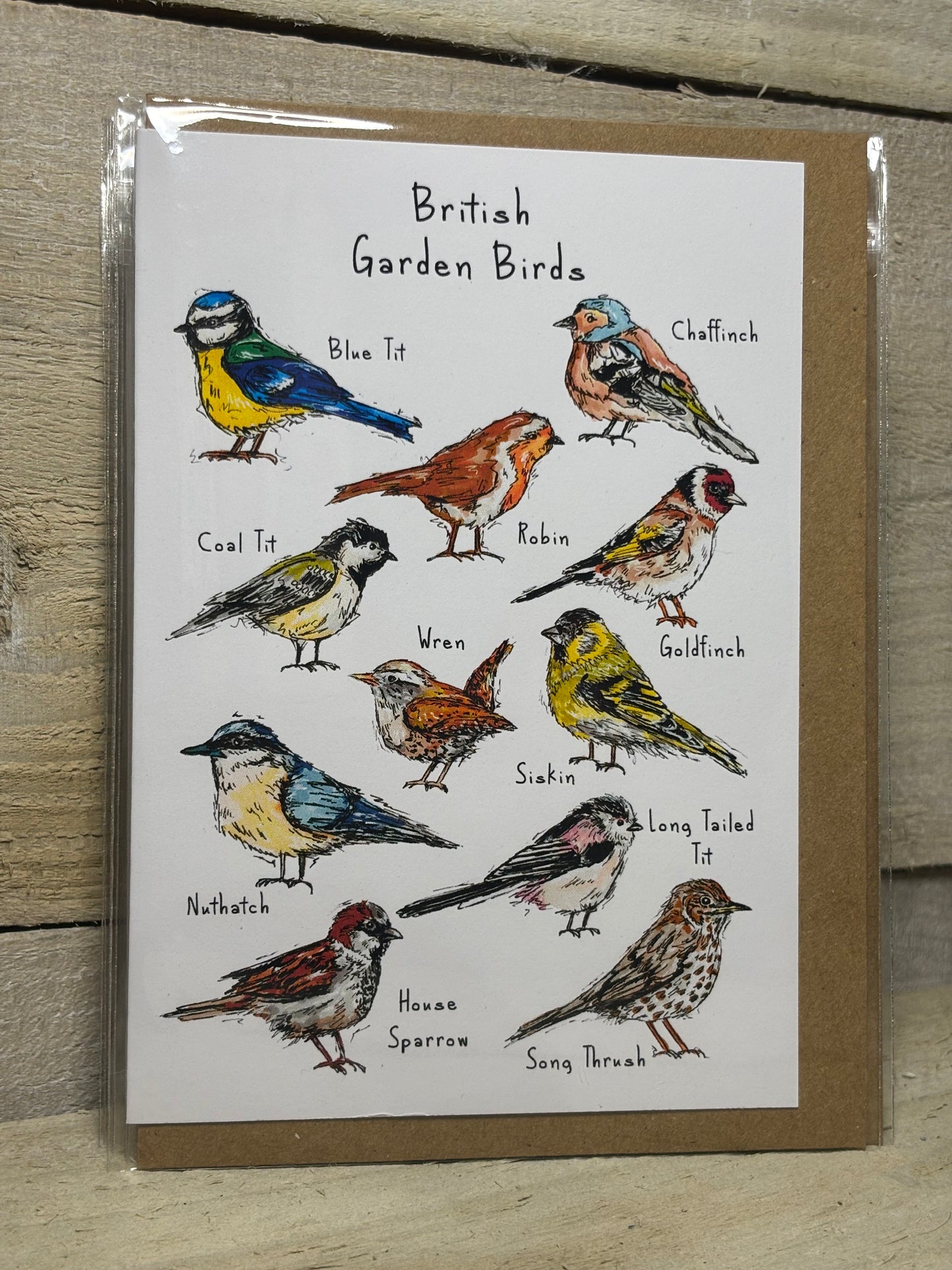 Various Hand Drawn Greeting Cards