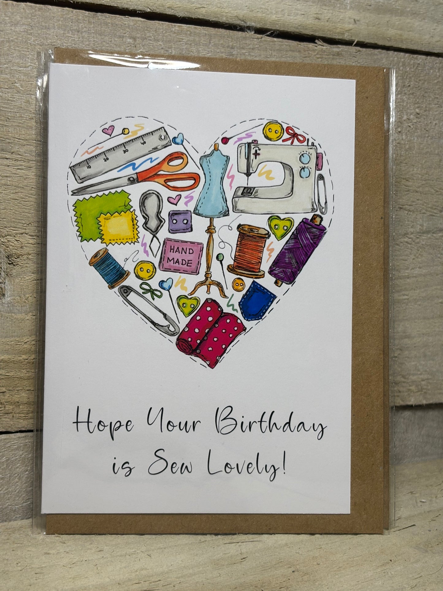 Various Hand Drawn Greeting Cards