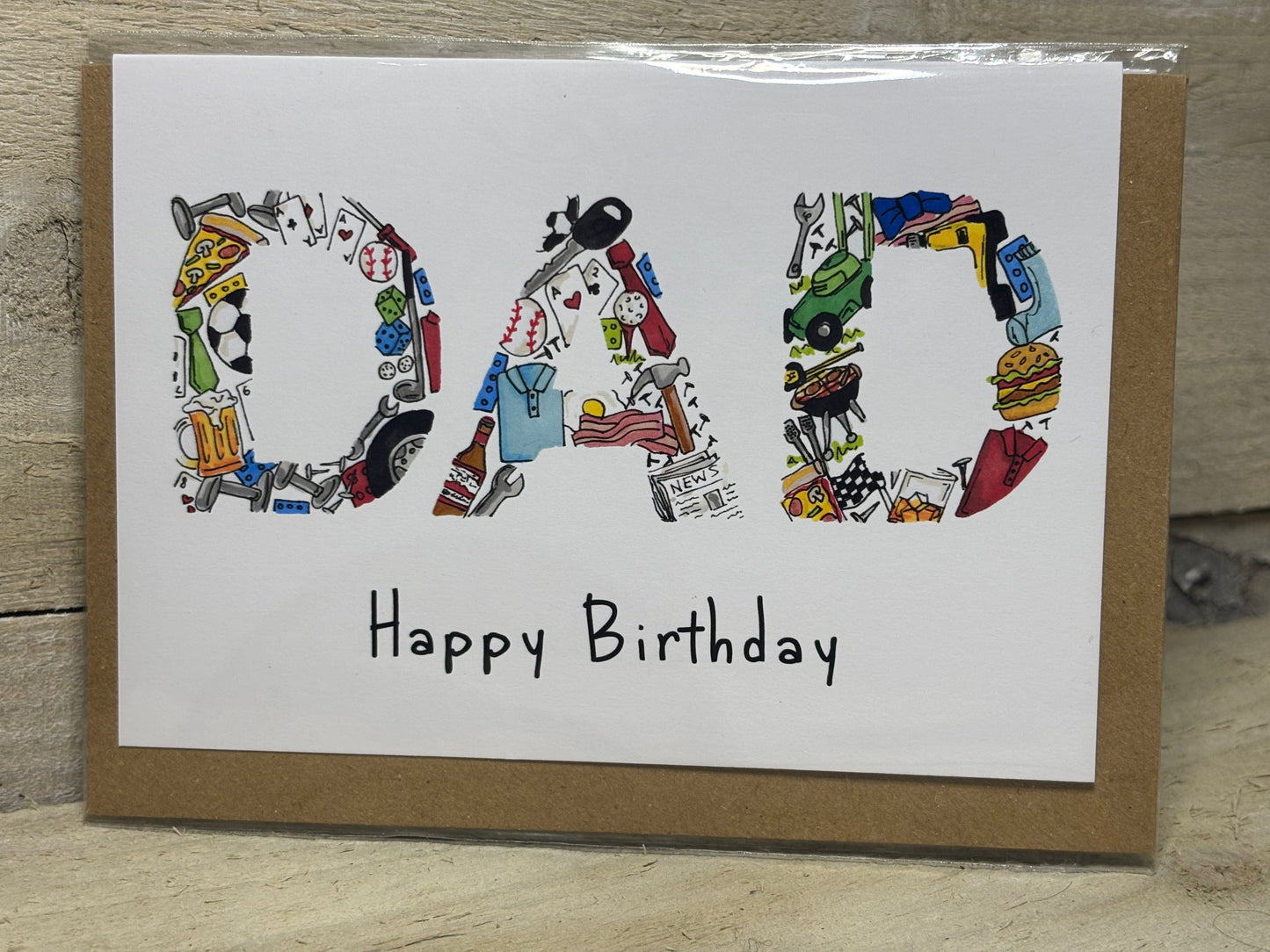 Various Hand Drawn Greeting Cards