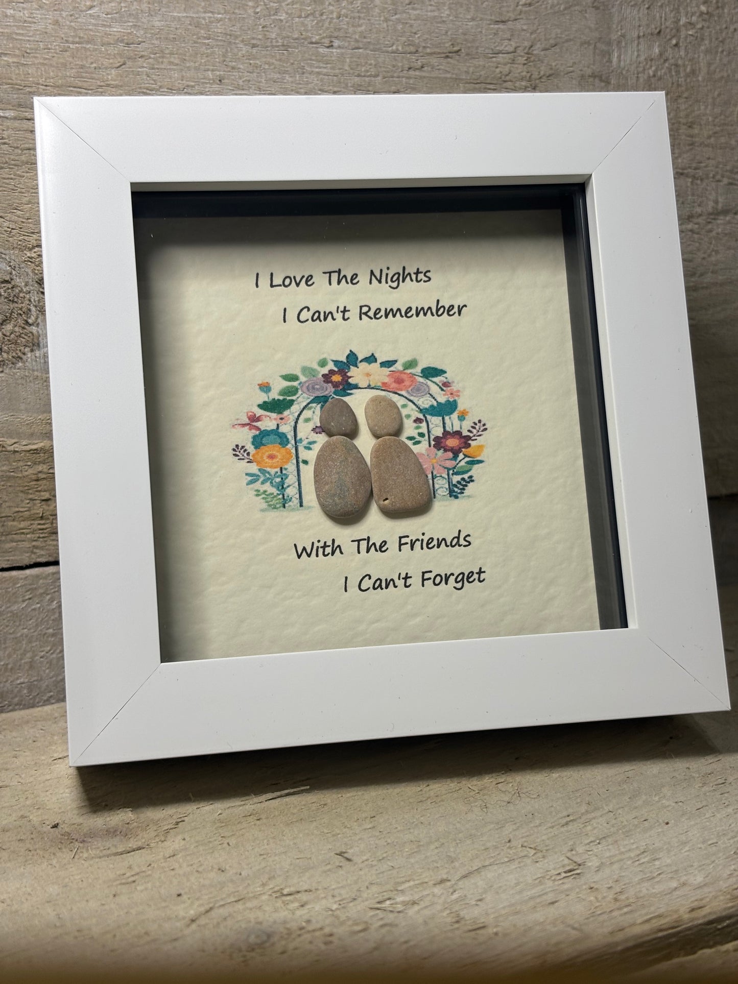 Various Small Pebble Art