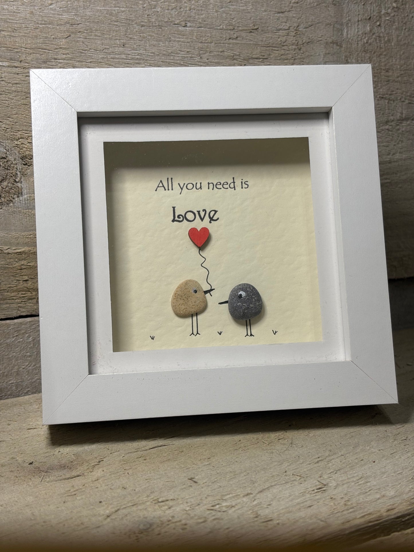 Various Small Pebble Art