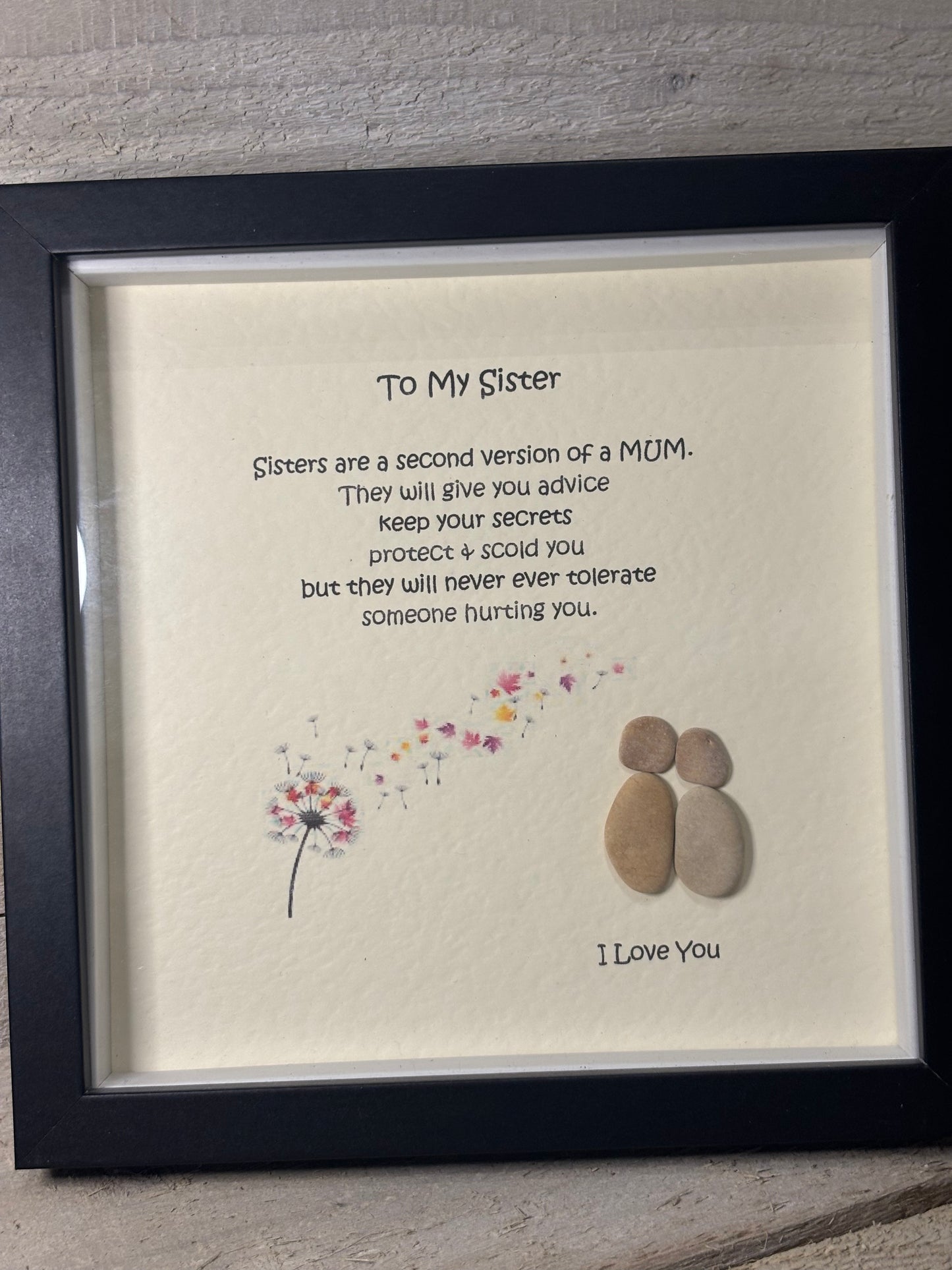 Various Large Pebble Art