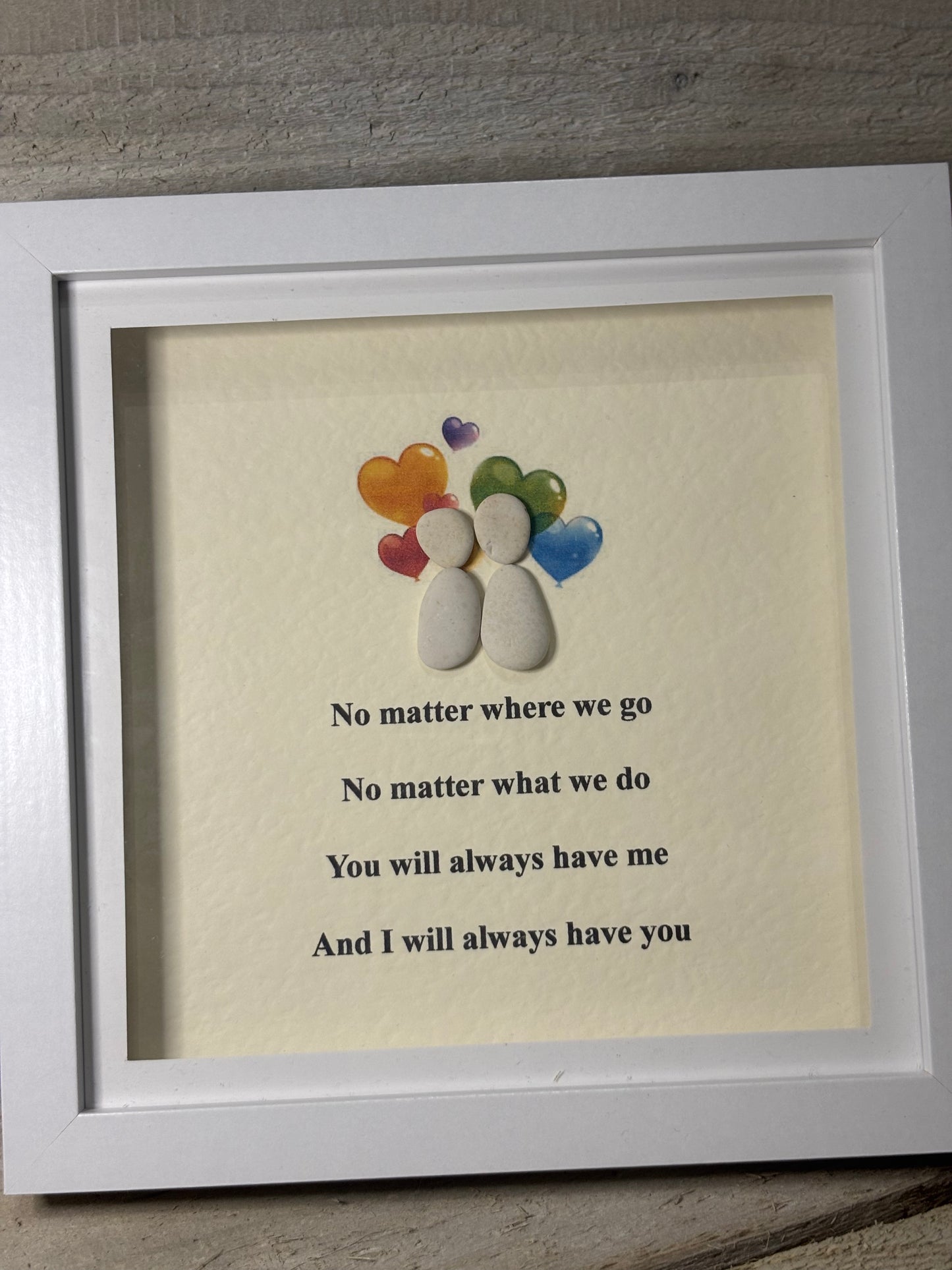 Various Large Pebble Art